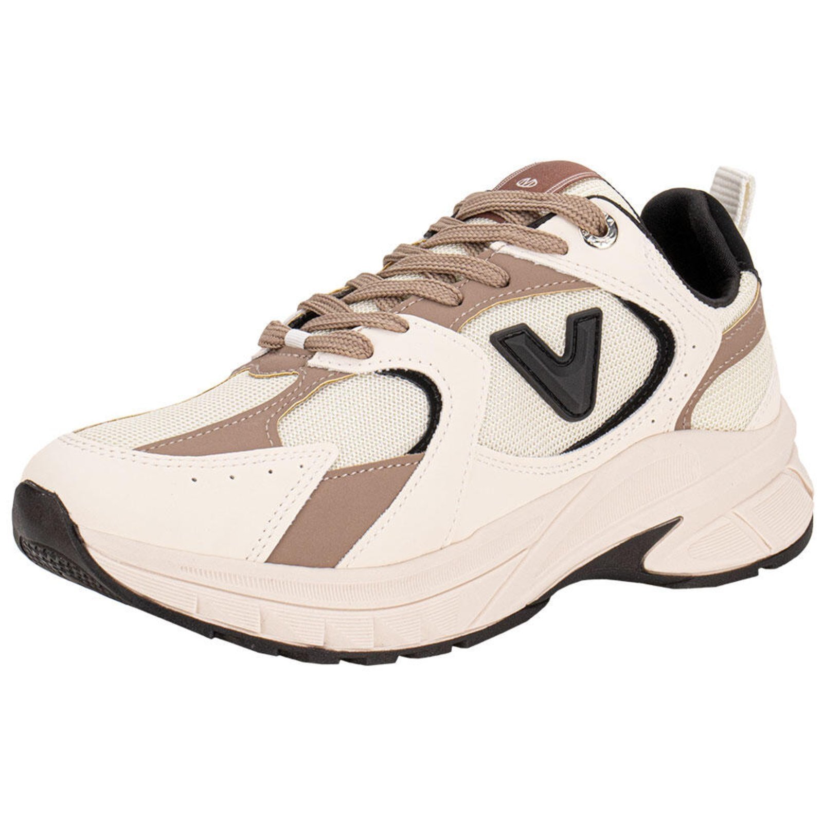 Tênis Feminino Chunky Via Marte 240008 A5832408 Bege