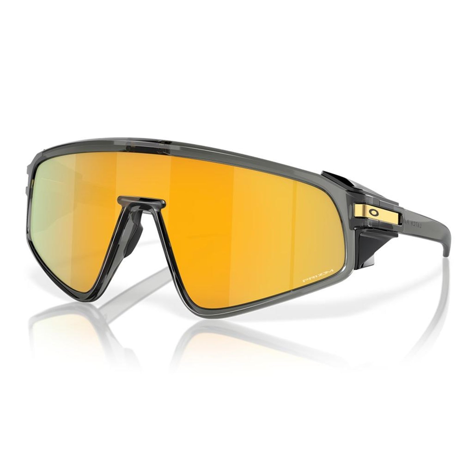 Vista 2 Óculos de Sol Oakley Latch Panel Grey Smoke Prizm 24k grafite grey Oakley grafite grey