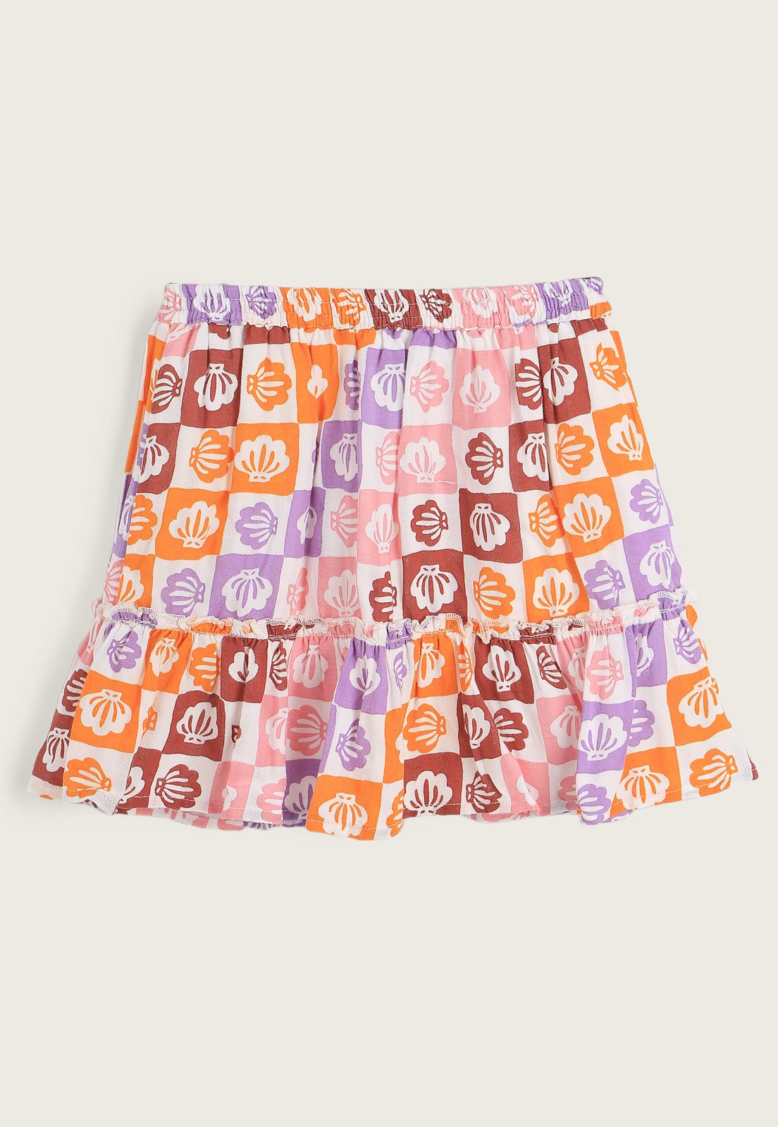 Vista 2 Infantil - Saia Cotton On Concha Cotton On rosa