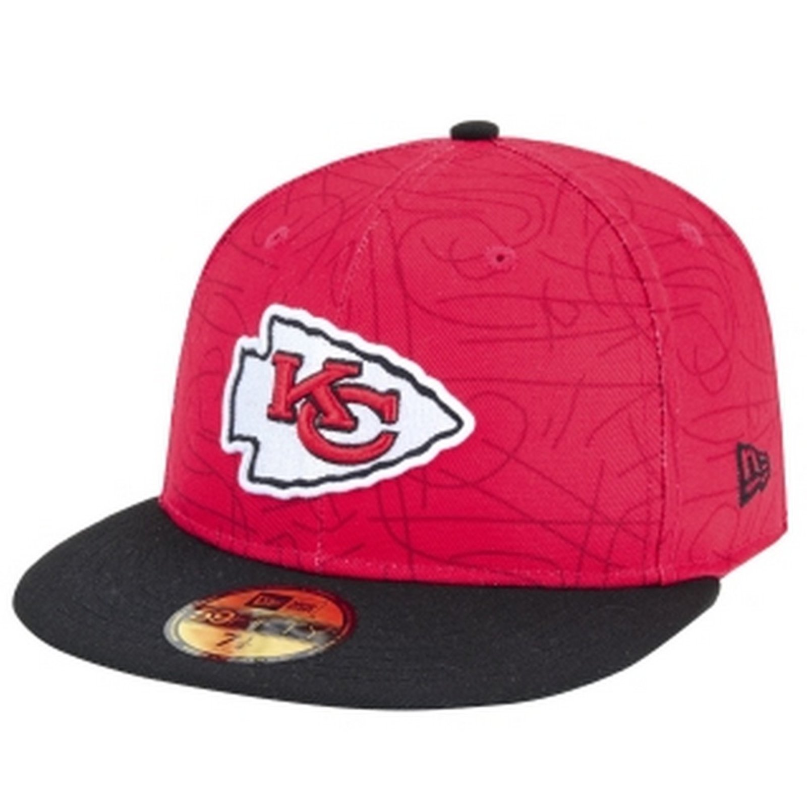 Boné New Era 59fifty Kansas City Chiefs Vermelho