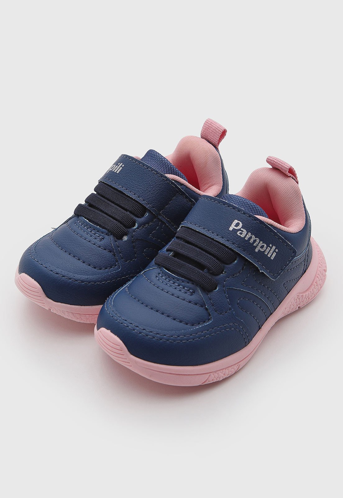Infantil - Tênis Pampili Cano Baixo Azul Marinho