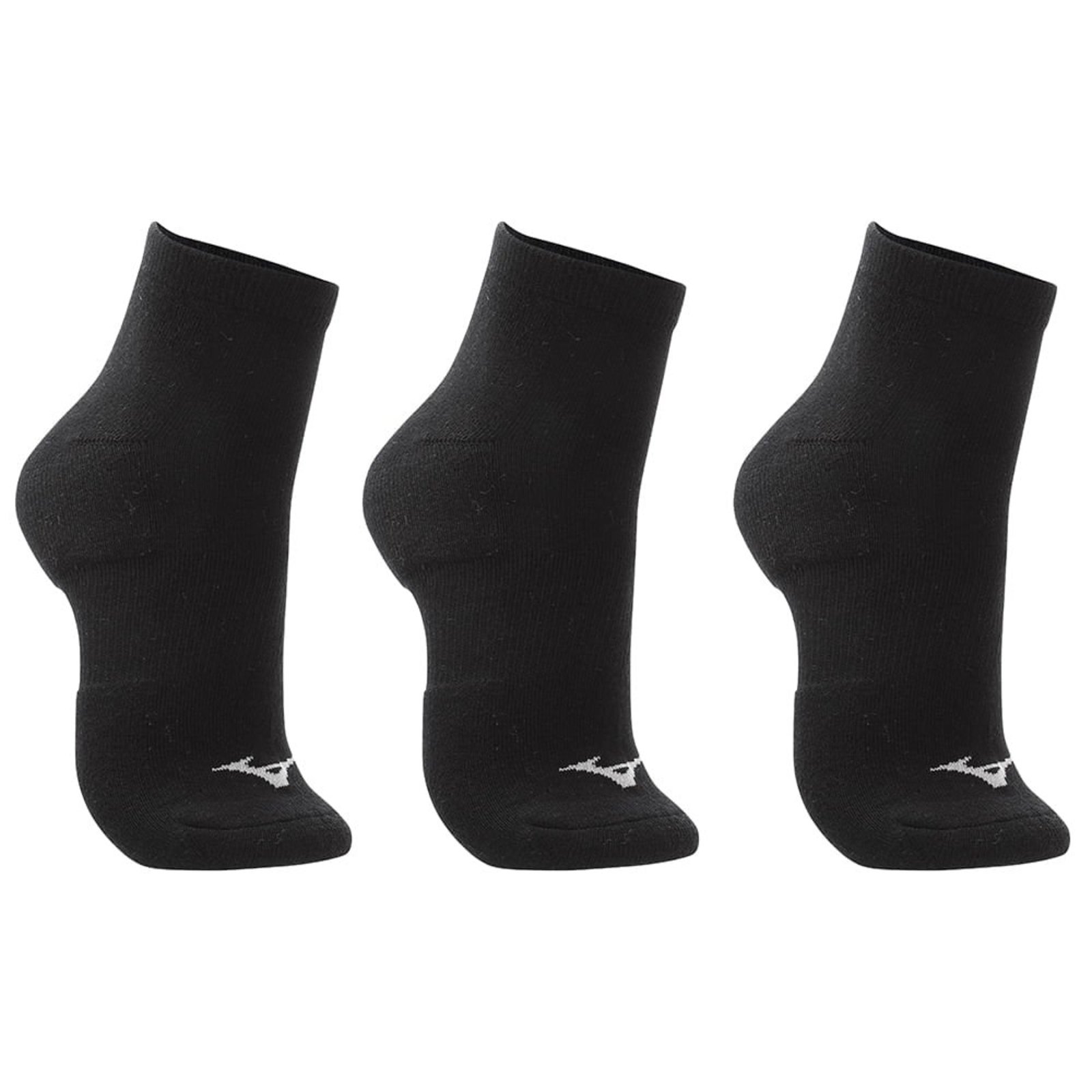 Meia Cano Curto Mizuno Prime Tam. 39-44 Pacote Com 3 Pares