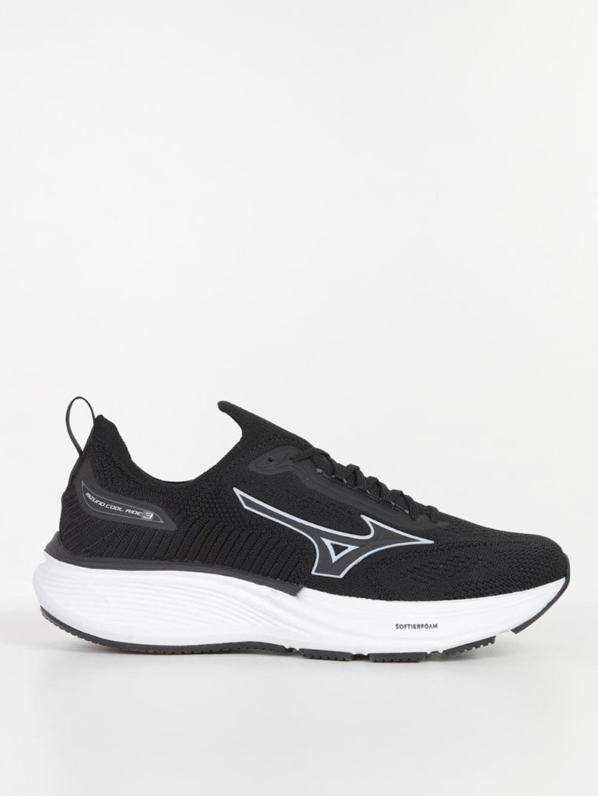 Tênis Esportivo Cool Ride 3 Mizuno Masculino PRETO