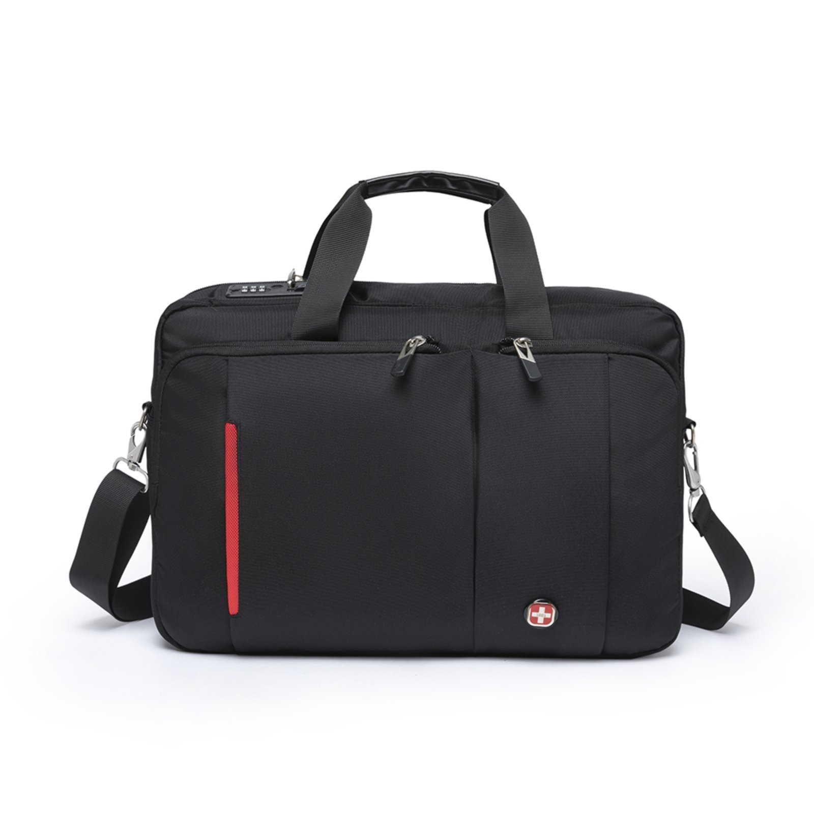 Pasta Executiva Notebook Masculina Crossgear Antifurto Cadeado