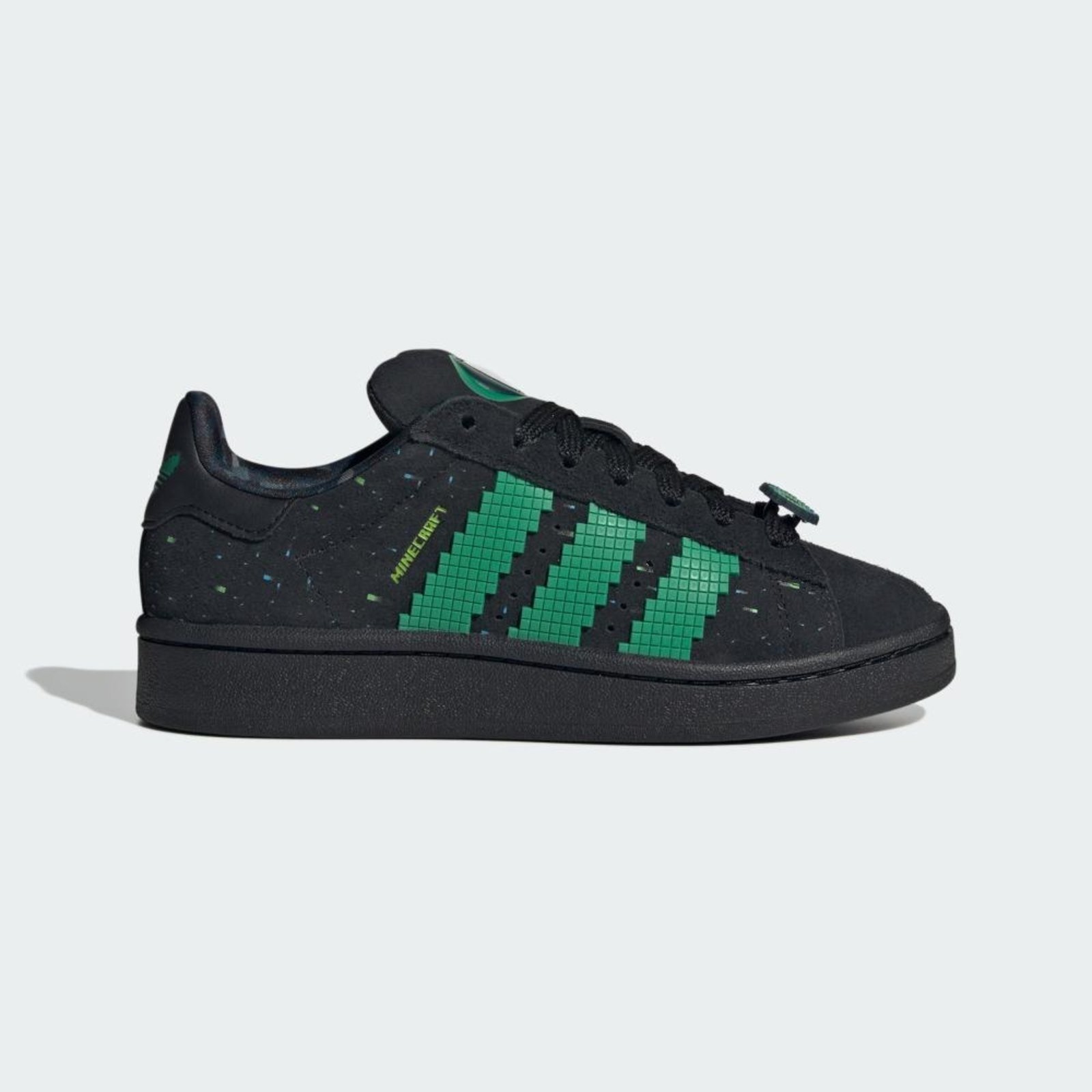 Vista 3 Infantil - TÊNIS ADIDAS MINECRAFT CAMPUS 00s adidas Originals preto Adidas preto
