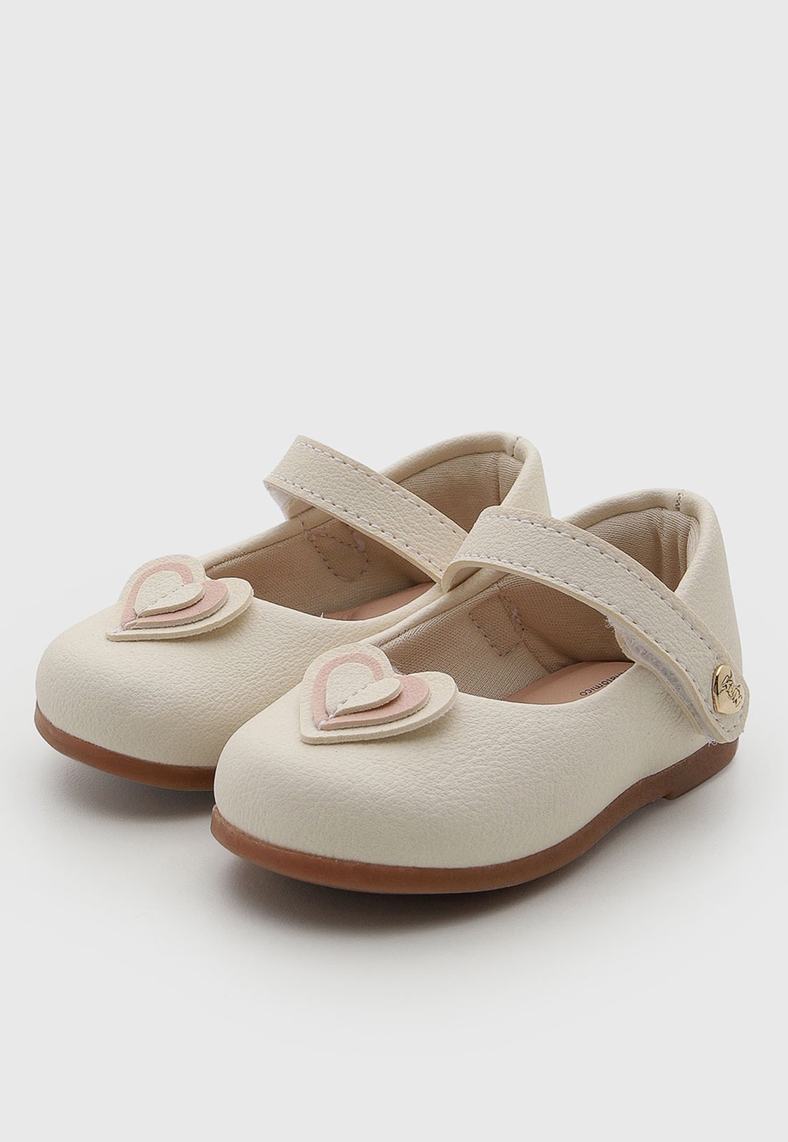 Infantil - Sapatilha Klin Princesa Creme