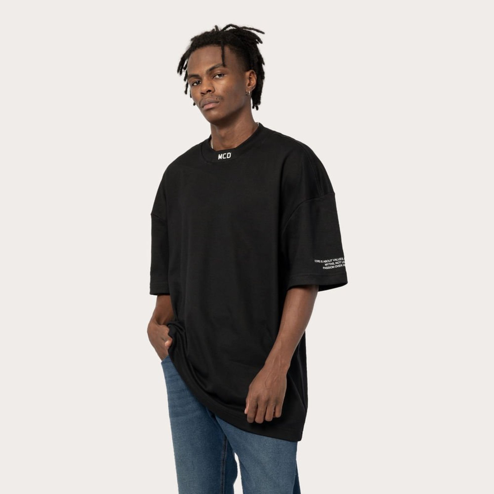 T-Shirt Mcd Box Preto