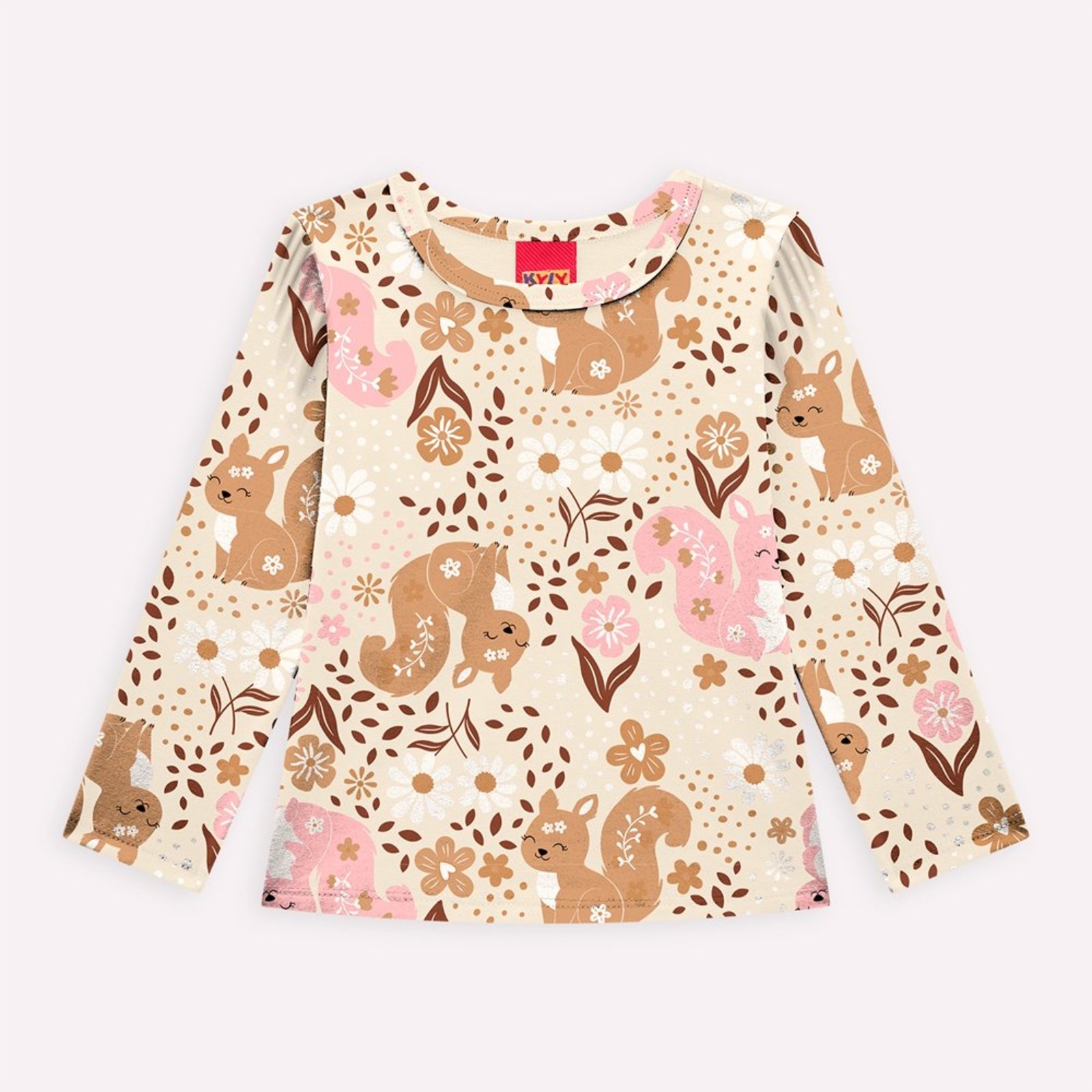 Infantil - Blusa Menina Bichinhos Kyly