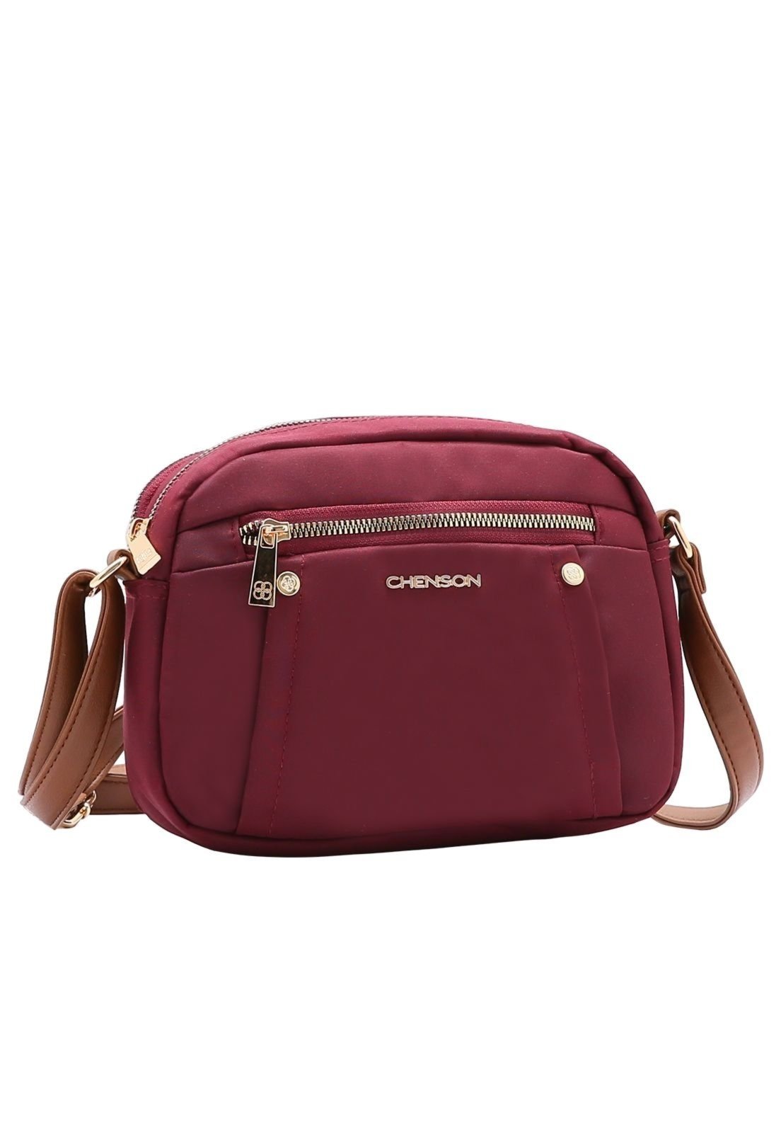 Bolsa Feminina Chenson Microfiber Vinho 3184585