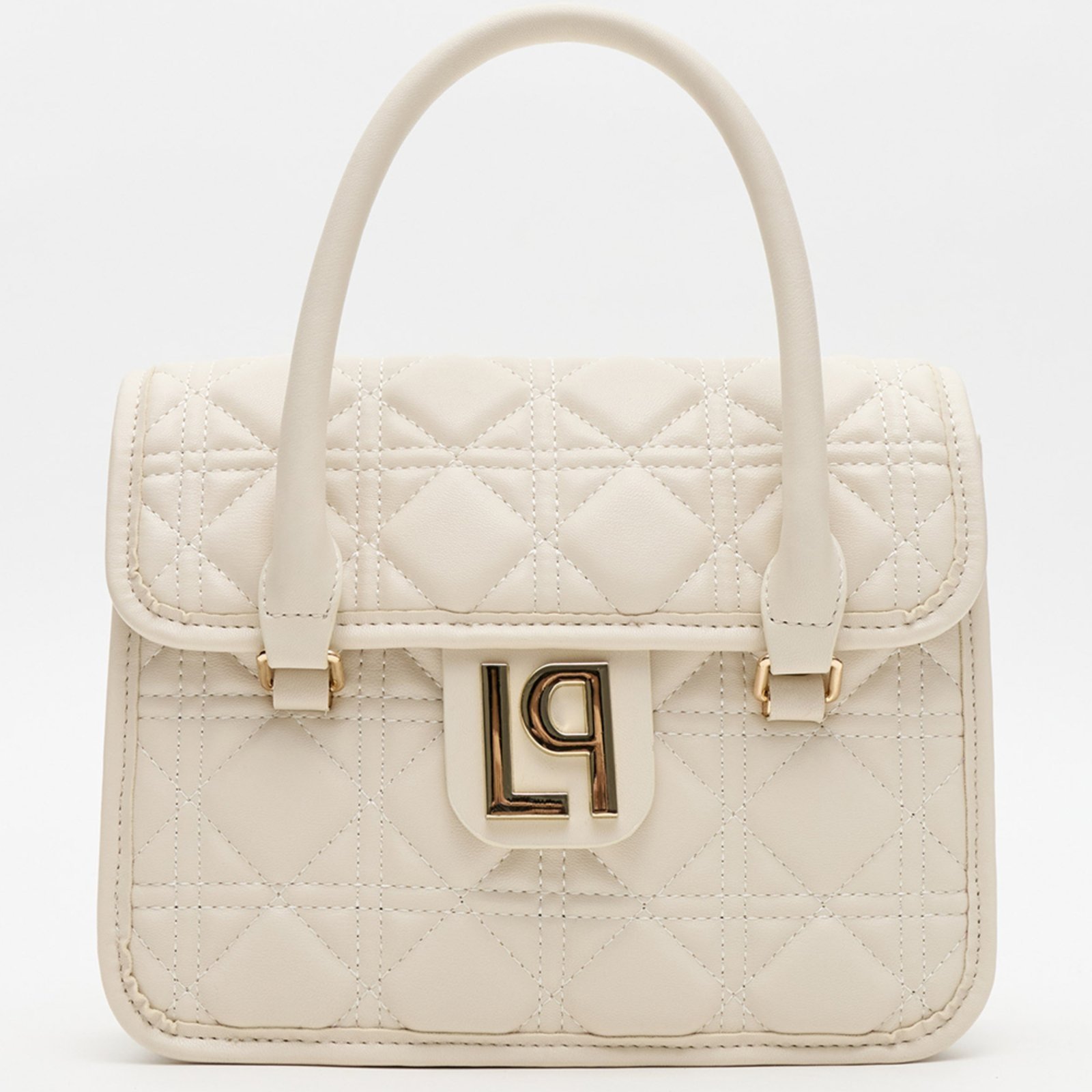 Vista 2 Bolsa Tote Lança Perfume Matelasse Ou26 Off White Feminino amarelo white amarelo white