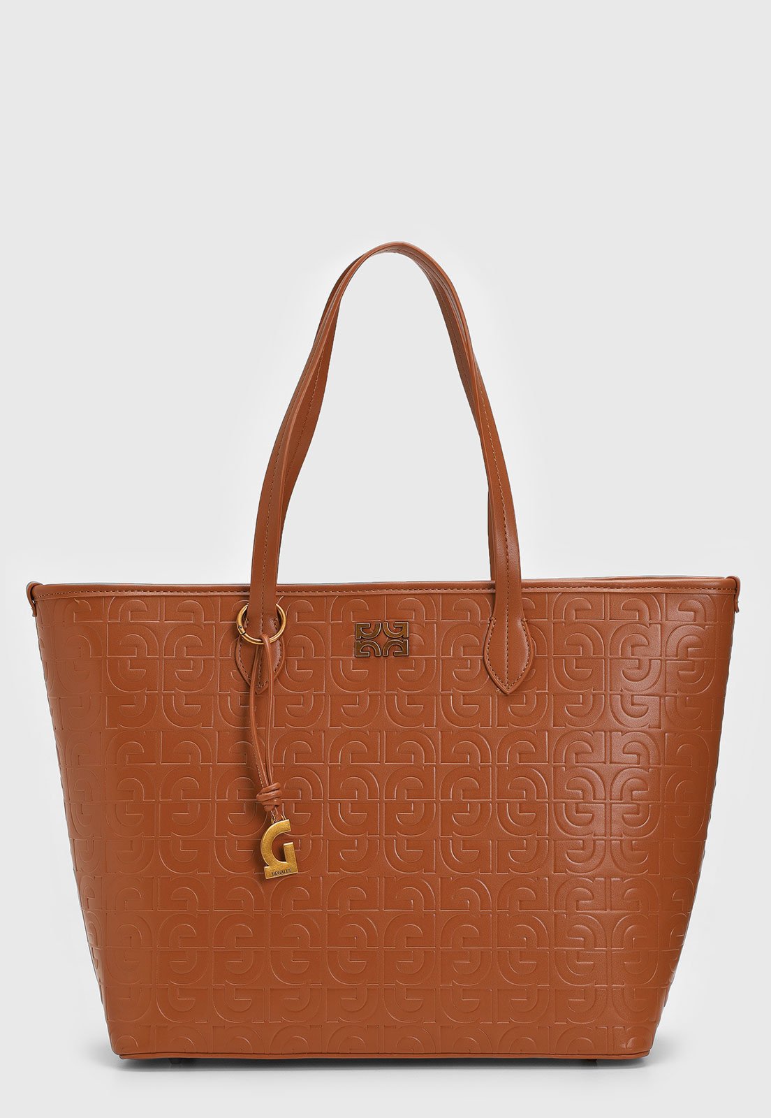 Bolsa Tiracolo Degalls Monograma Caramelo