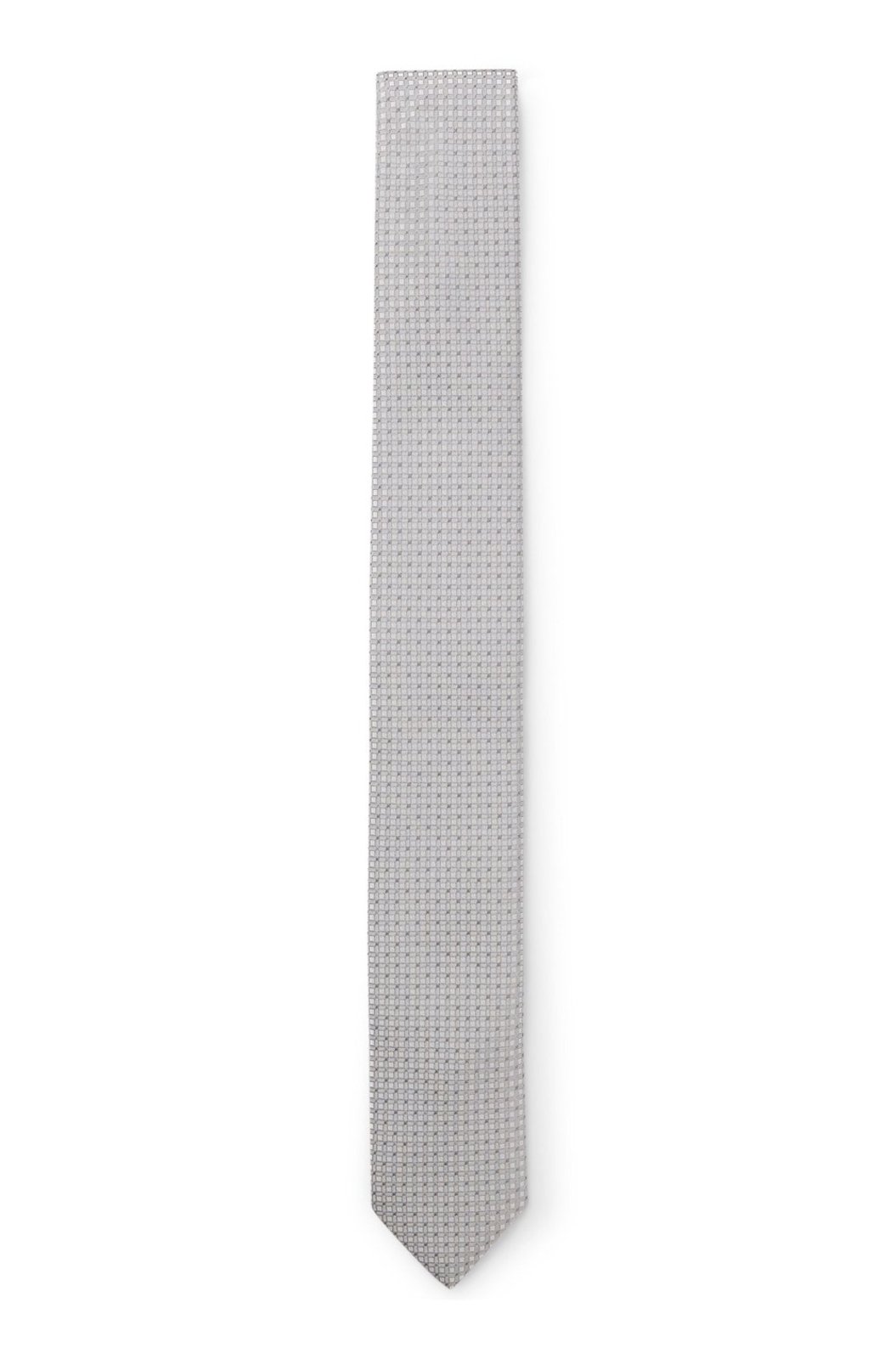 Gravata De Mistura De Seda Com Padrão Jacquard