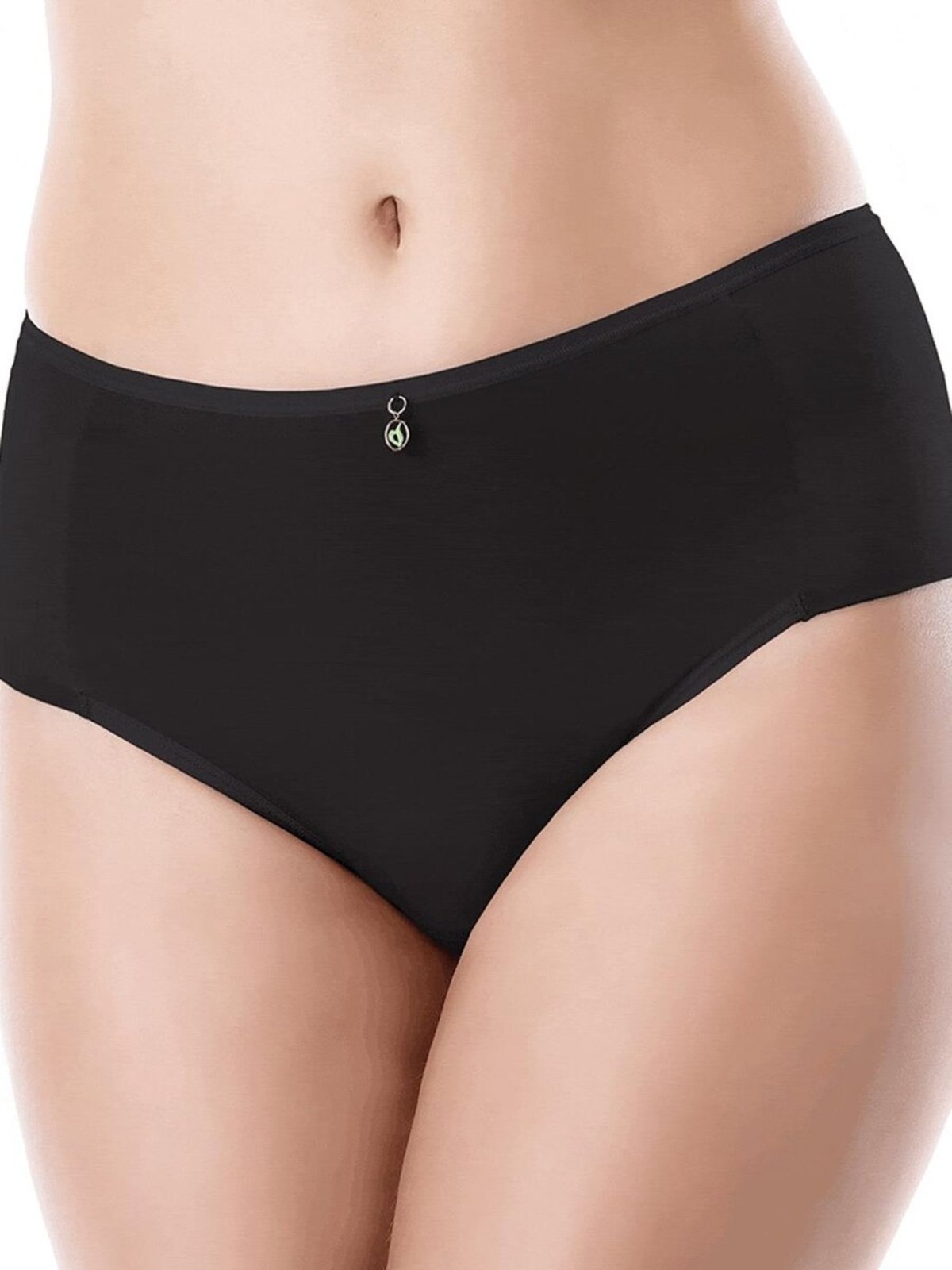 Vista 2 Calcinha Alta Love Secret 86504 preto Love Secret preto