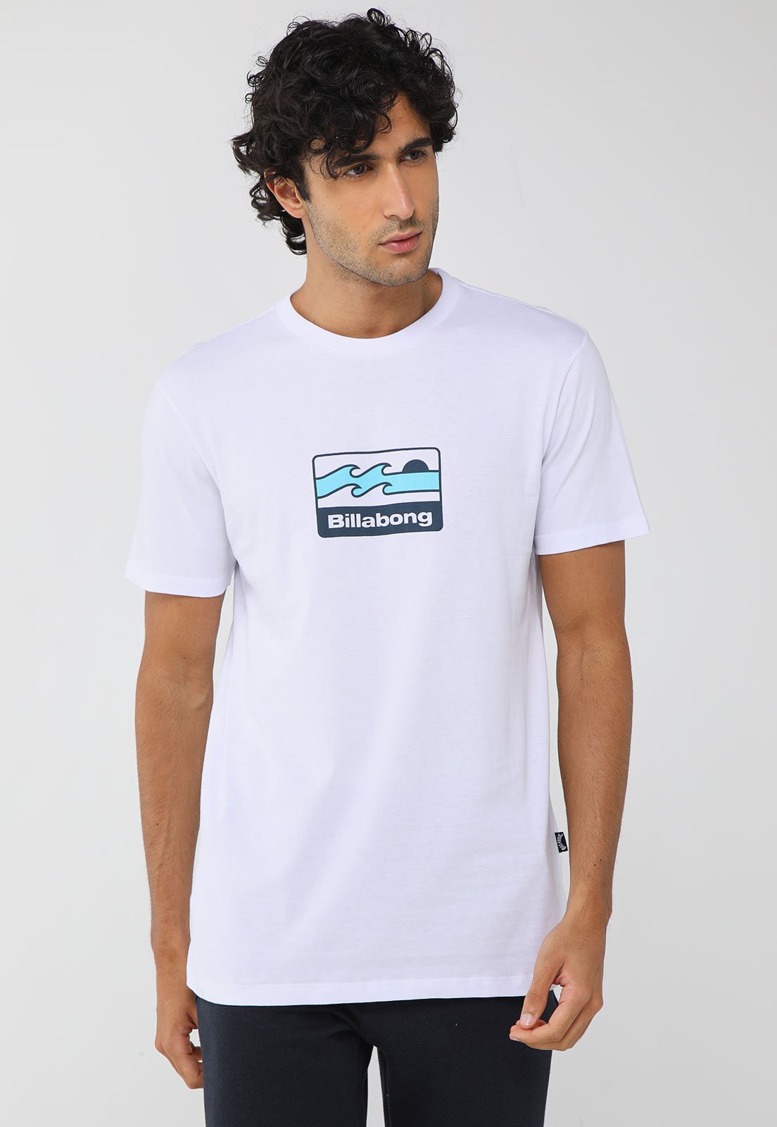 Camiseta Masculina Billabong Walled II Branca