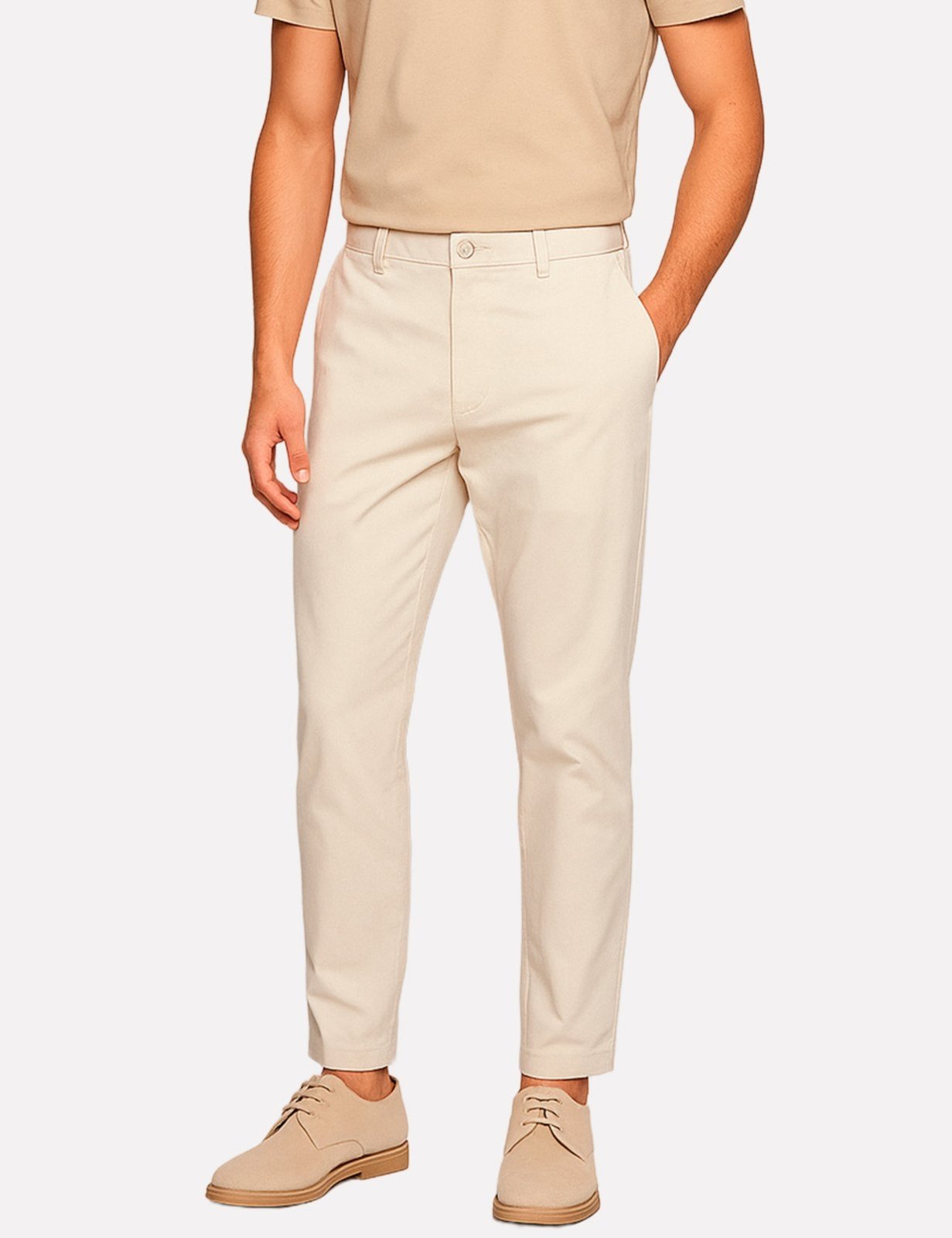 Calça Hugo Boss Masculina Slim Fit Sarja H-Kaiton1