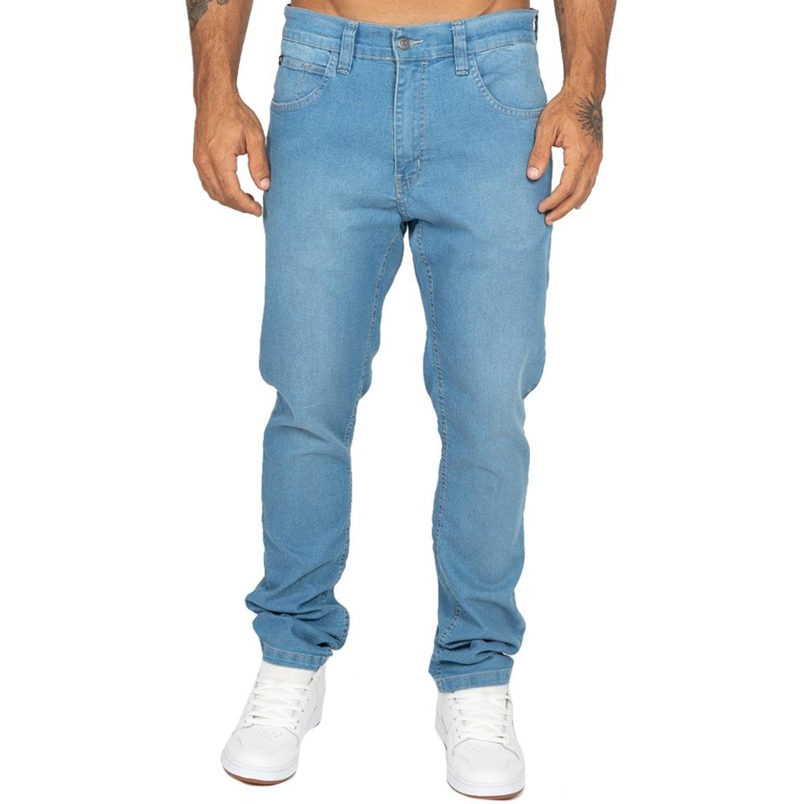Vista 2 Calça Billabong Jeams 73 Light Blue SM26 Masculina Azul azul blue Billabong azul blue
