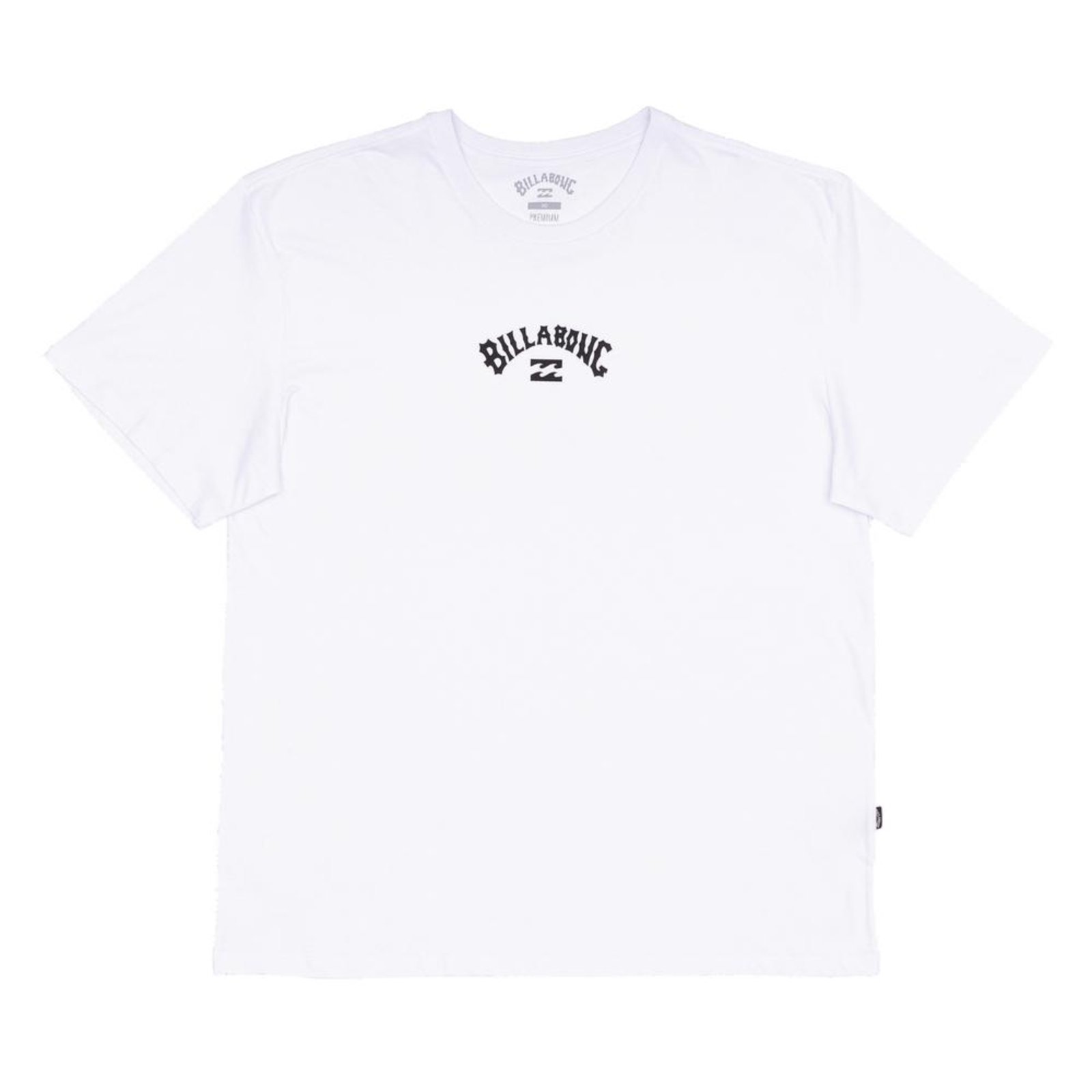 Camiseta Billabong Mid Arch Plus Size SM25 Masculina Branco