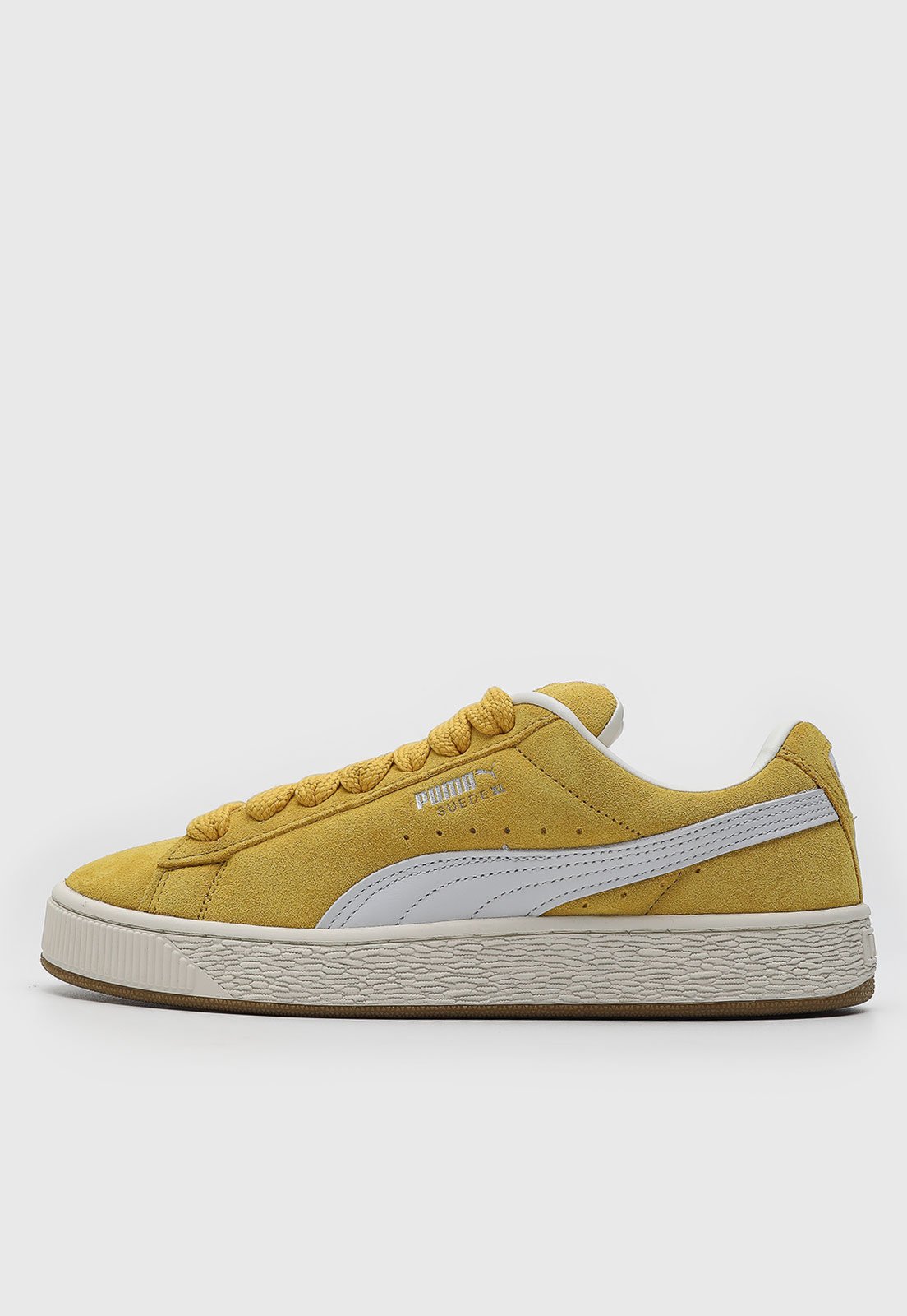 Tênis Unissex Puma Suede XL Amarelo