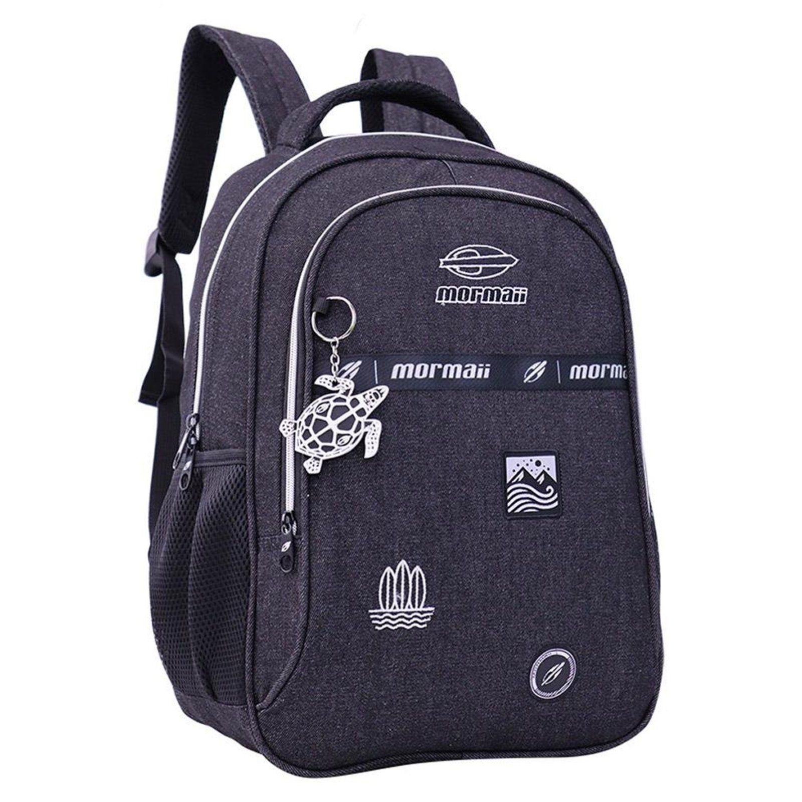 Mochila Mormaii Casual Denim MOR-2703 20L SM26 Azul