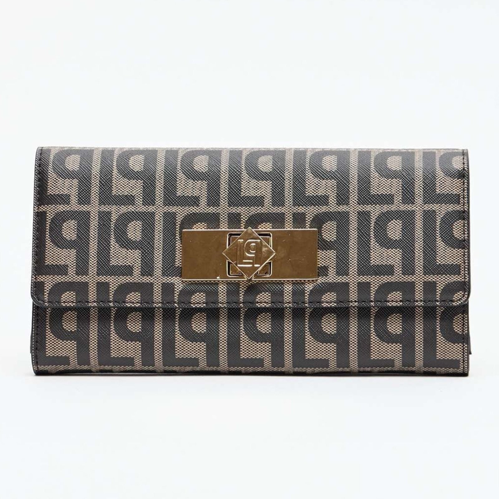 Carteira Lança Perfume Fecho In25 Preto Feminino
