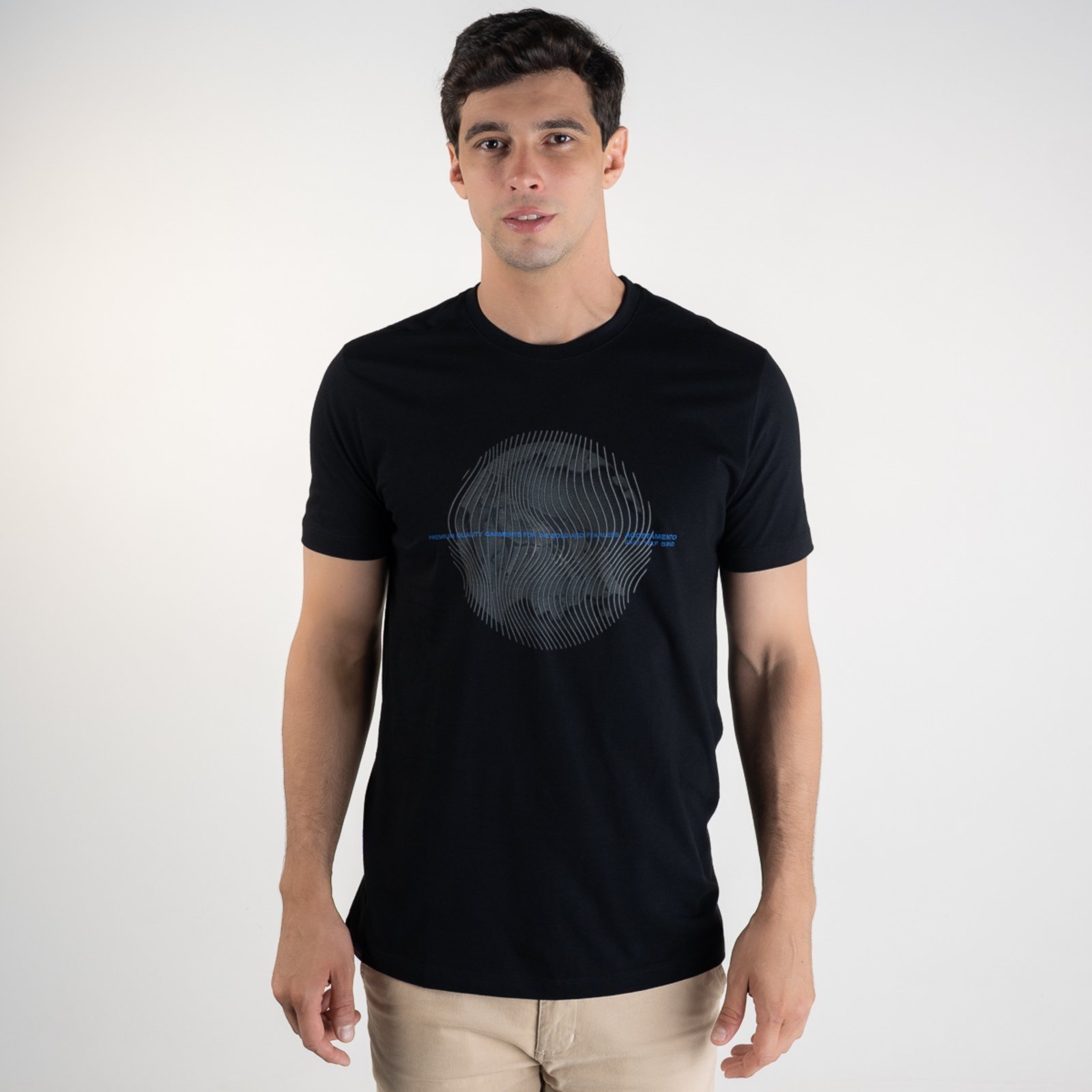 Camiseta Acostamento Bold Fearless Preta
