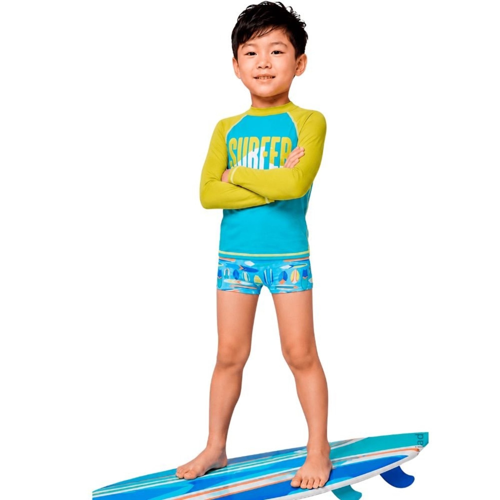 Sunga Boxer Praia Estampada Lupo 28968-007