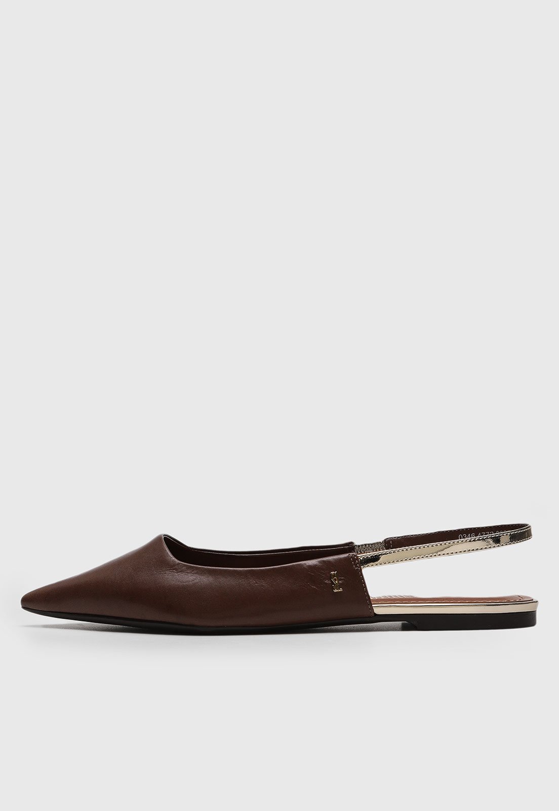 Sapatilha Slingback Santa Lolla Lisa Café