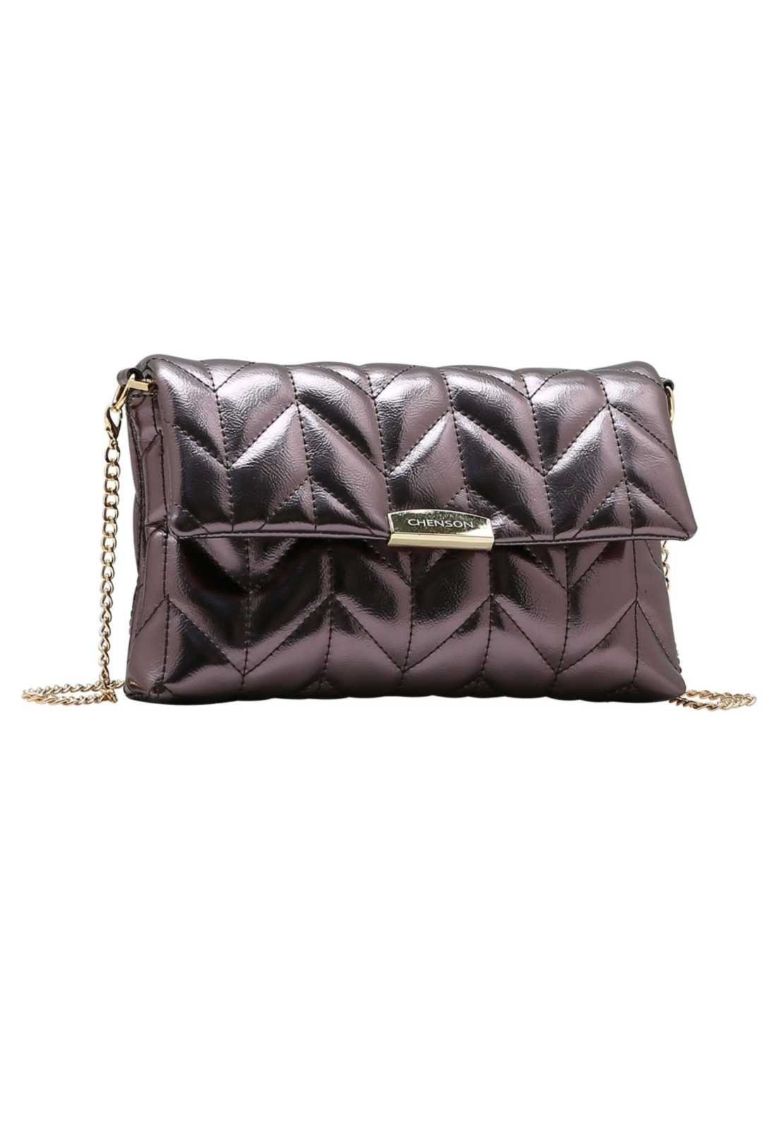 Bolsa Feminina Chenson Noite 3485872 Prata