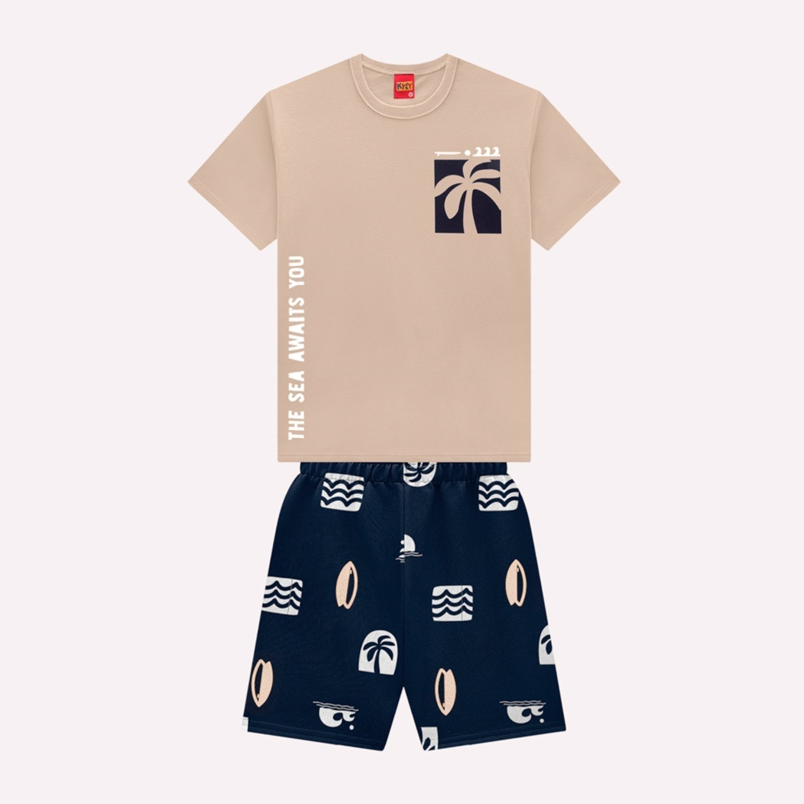 Infantil - Conjunto Menino Palmeira Kyly