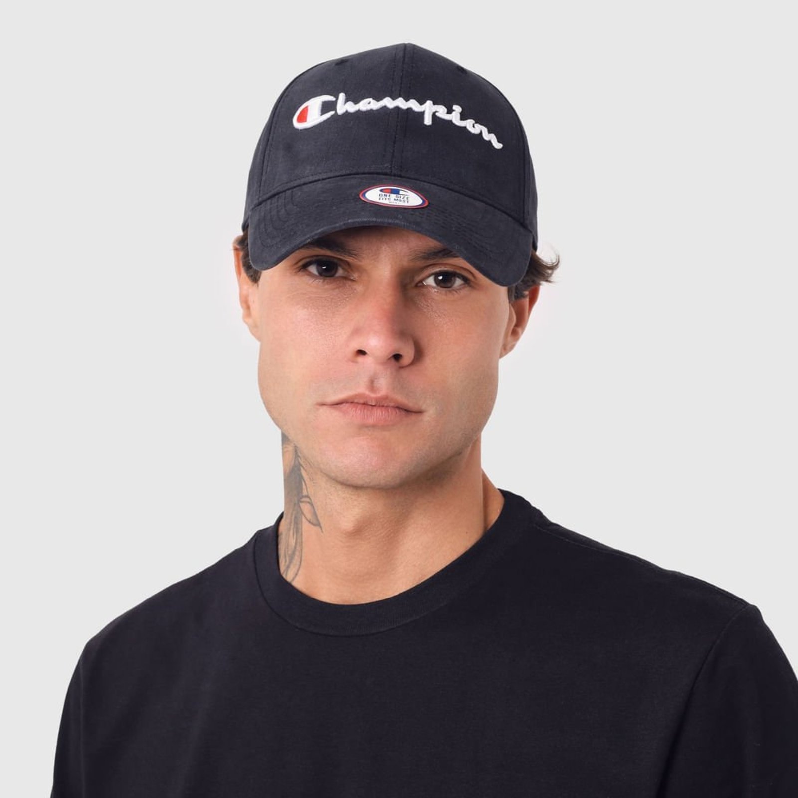 BONE CHAMPION SNAPBACK SCRIPT LOGO EMB