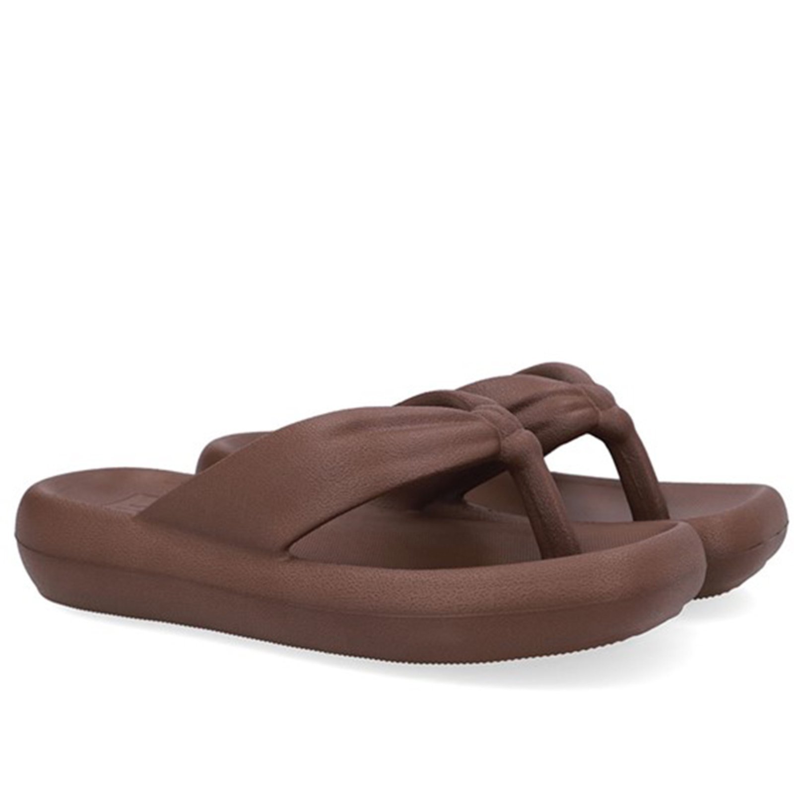 Chinelo Usaflex Poofy Bico Quadrado Eva Feminino Confortavel Moca – 005
