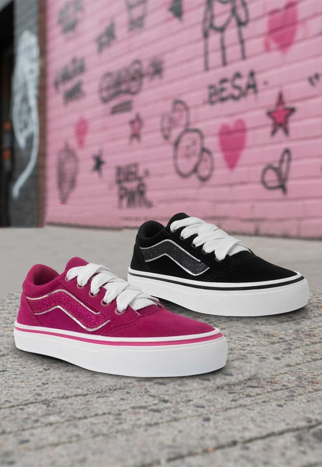 Vista 3 Infantil - Tênis Pópidi Street Menina Moda Fashion Pópidí pink