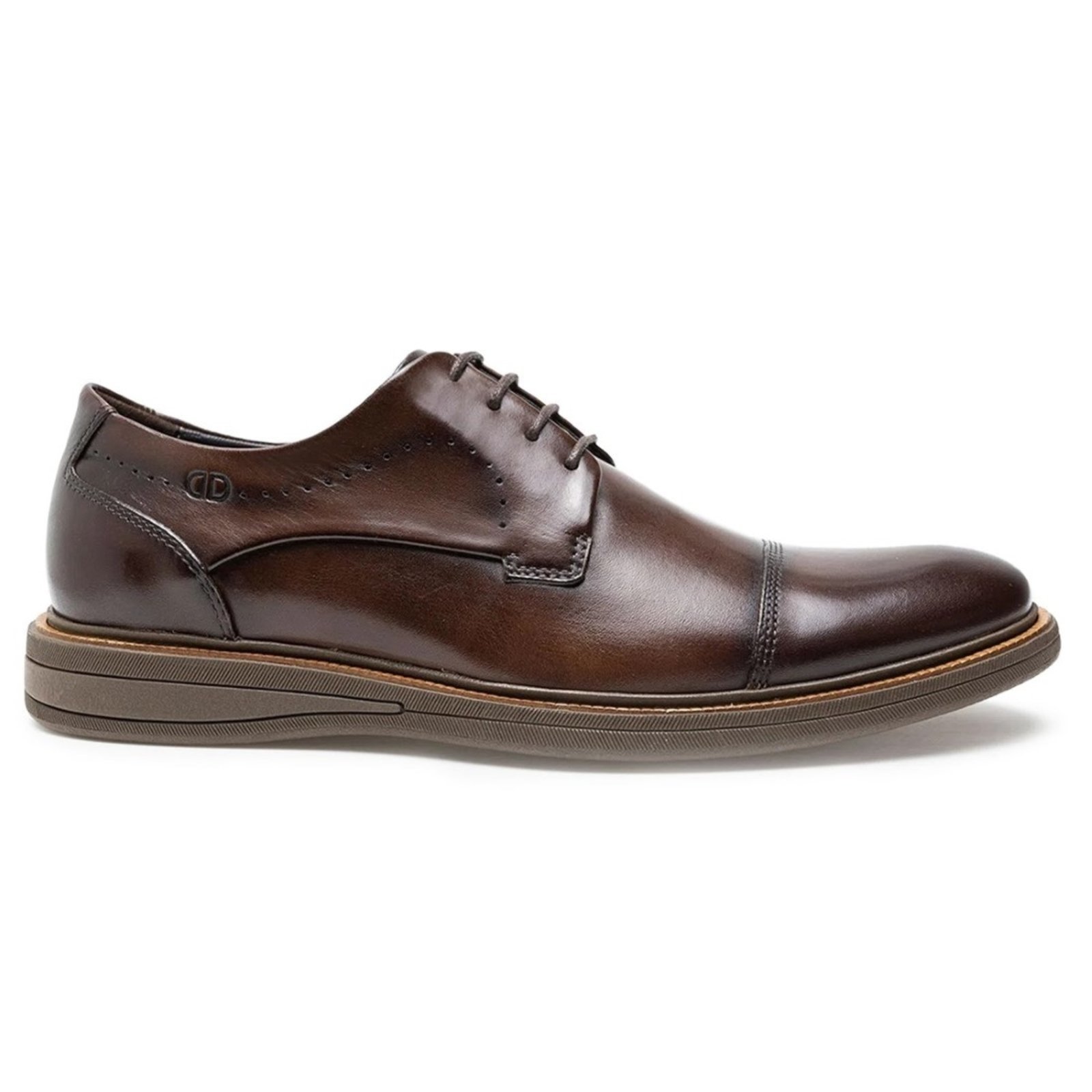 Sapato Social De Couro Democrata Masculino Metropolitan Bay 273101