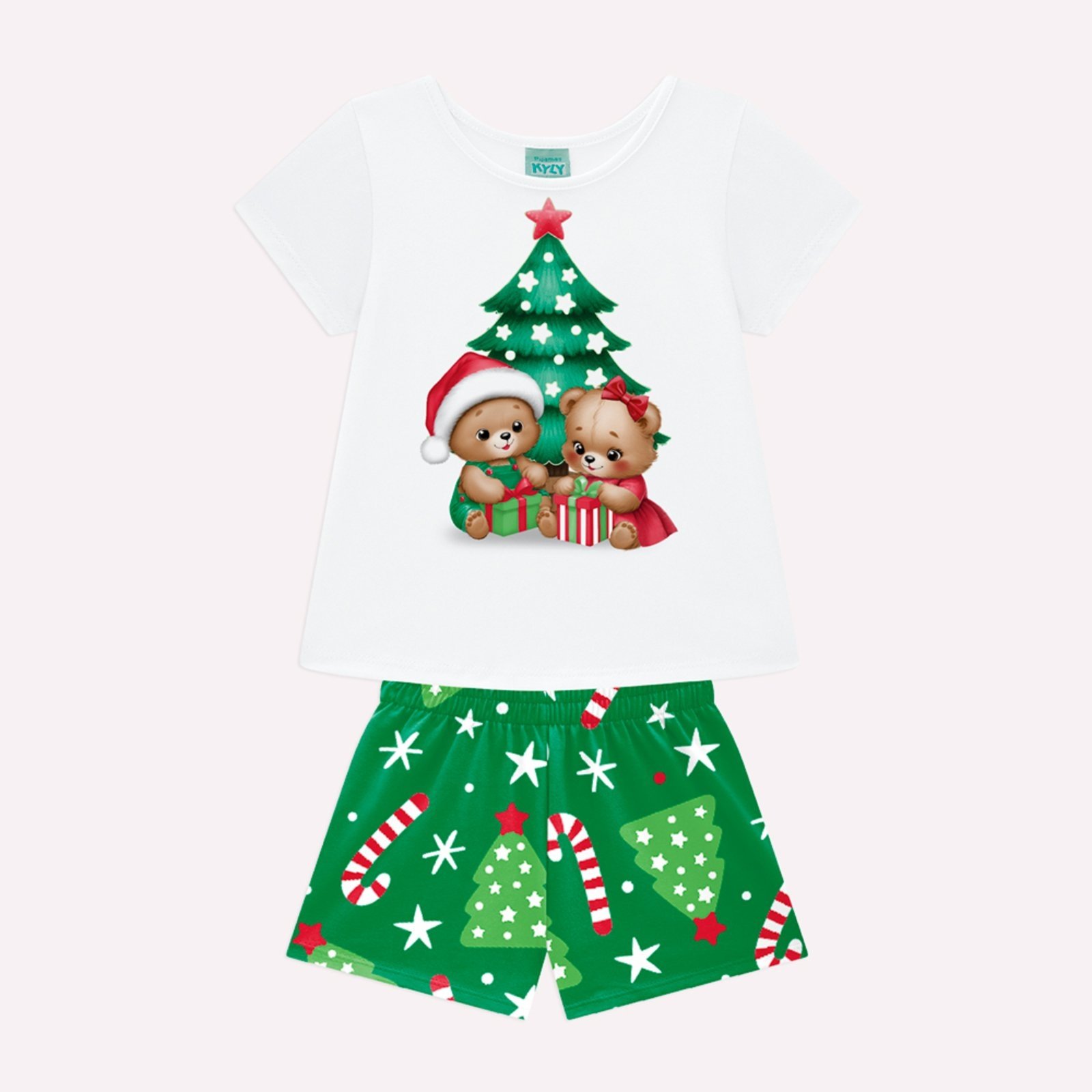 Pijama Menina Natal Kyly