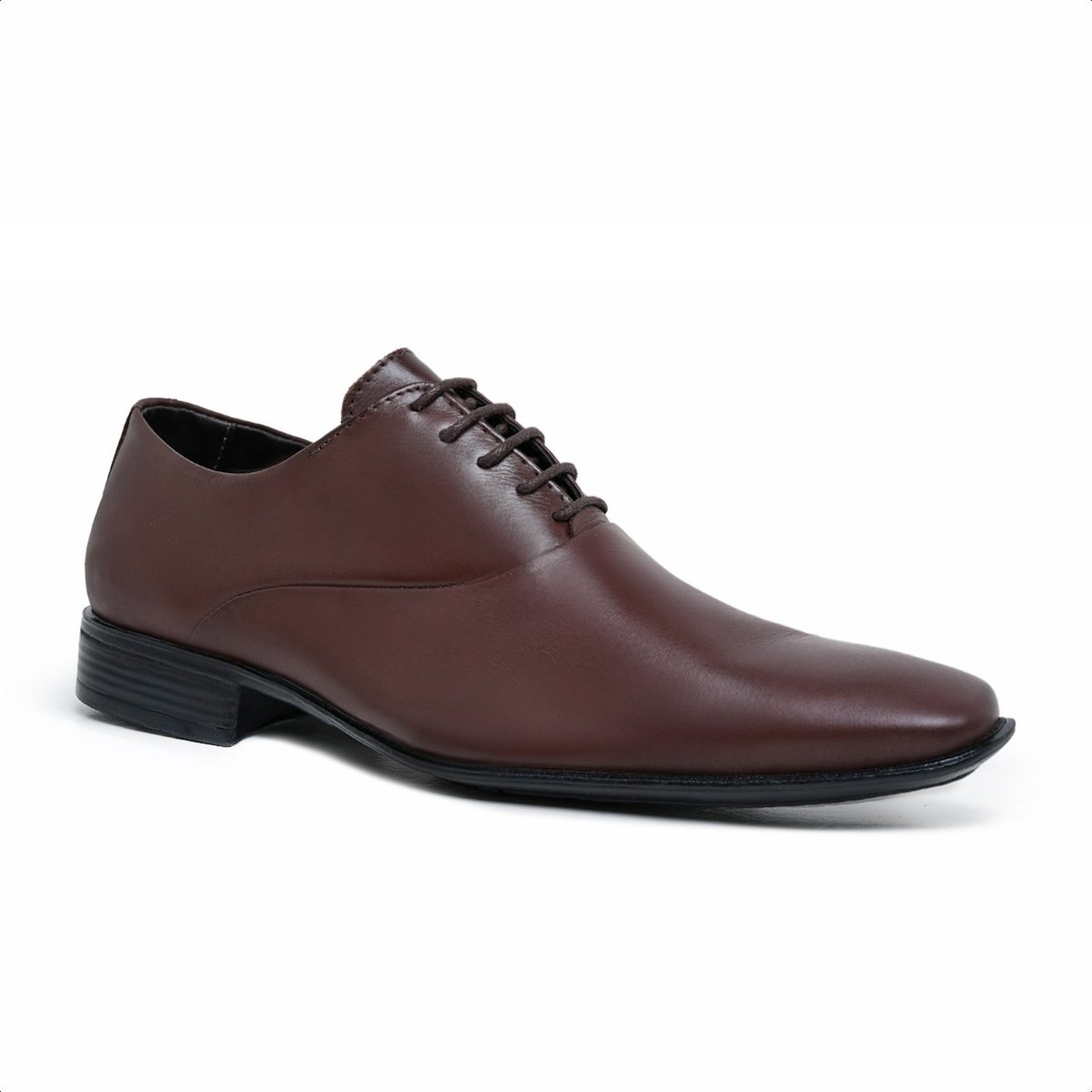 Sapato Malbork Masculino Social em Couro Oxford Marrom 327M