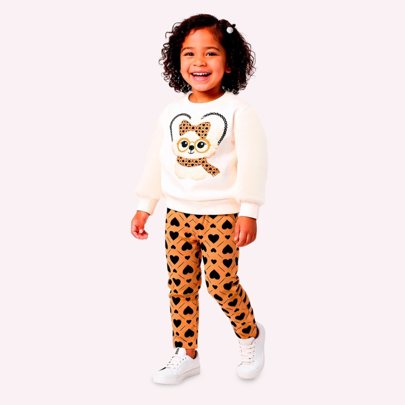 Infantil - Conjunto Menina Cachorrinho Kyly