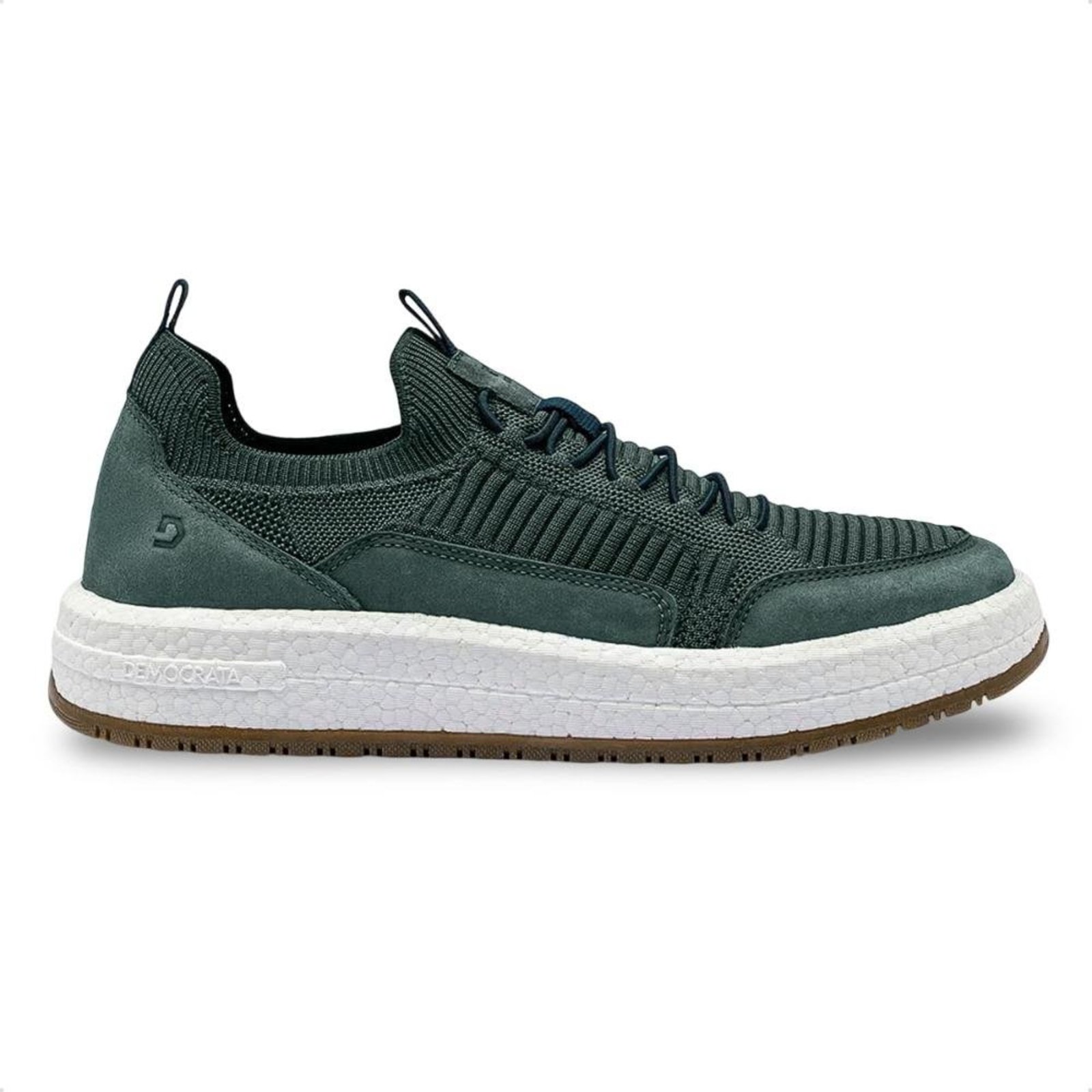 Tênis de Couro Democrata Masculino Drake Pulse 600102 Azul