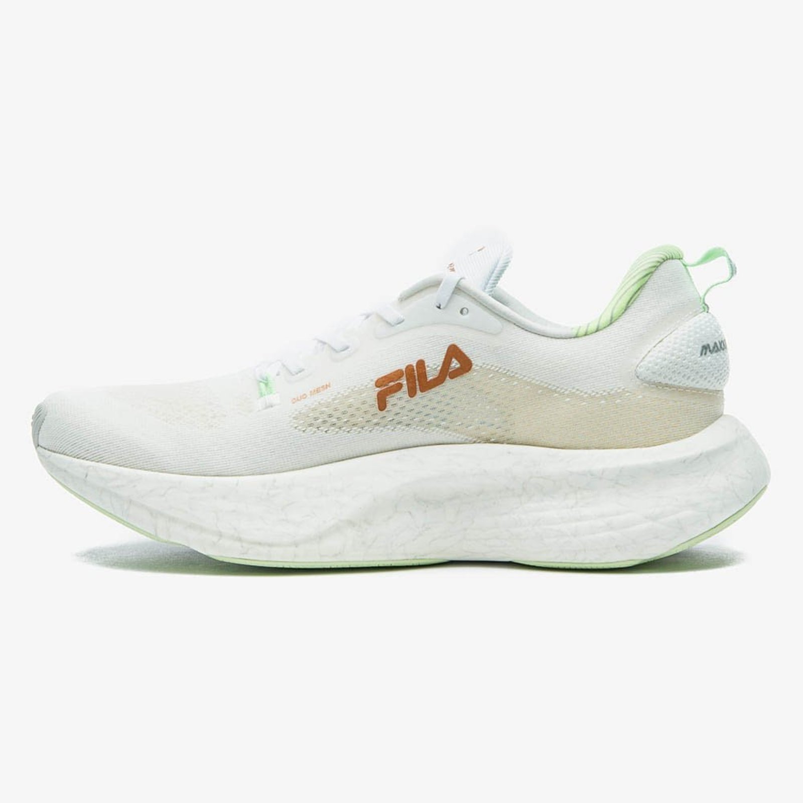 Vista 3 Tênis Fila Feminino Float Maxxi 2 Pro Fila branco Fila branco