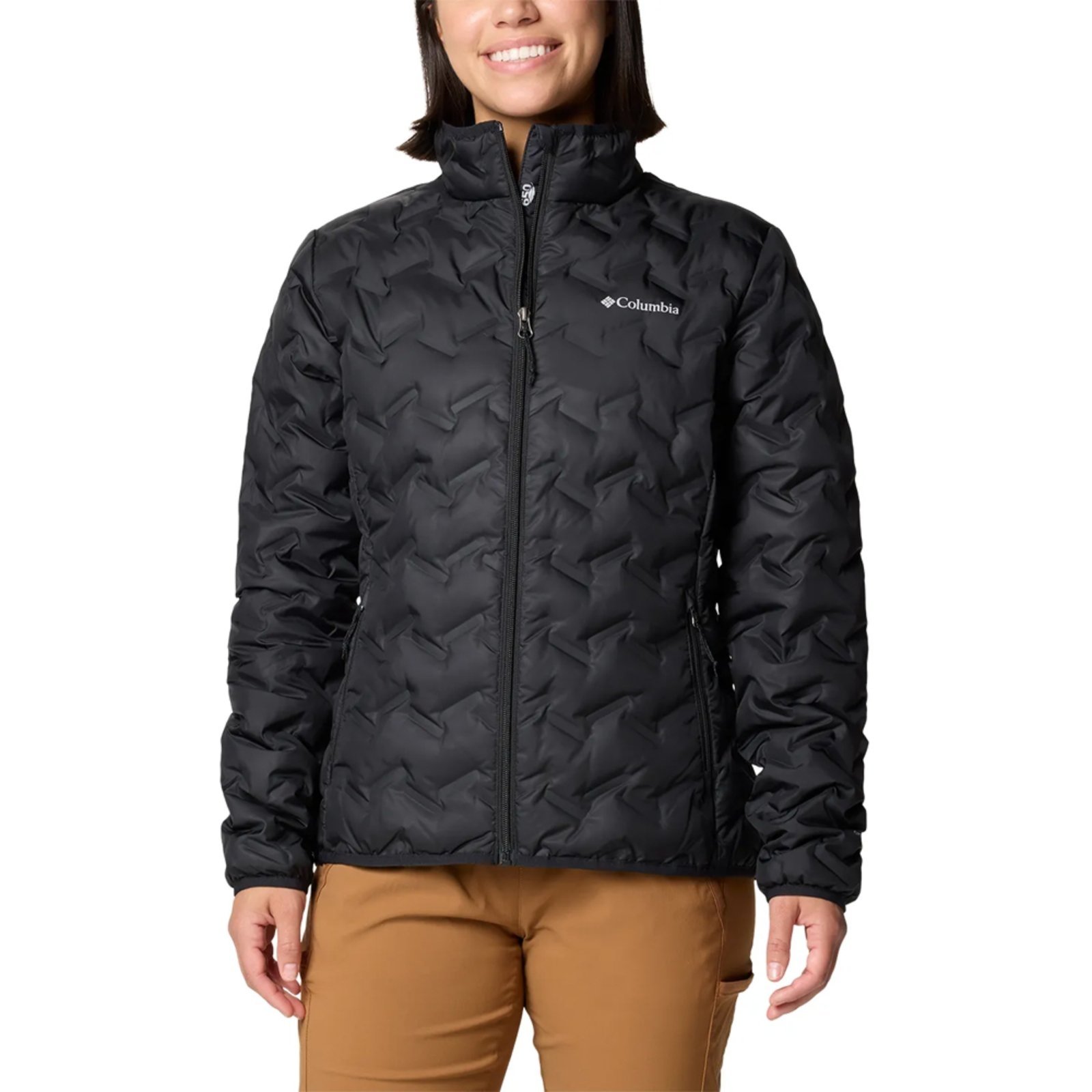 Jaqueta Columbia Delta Ridge II Down Preto Feminino