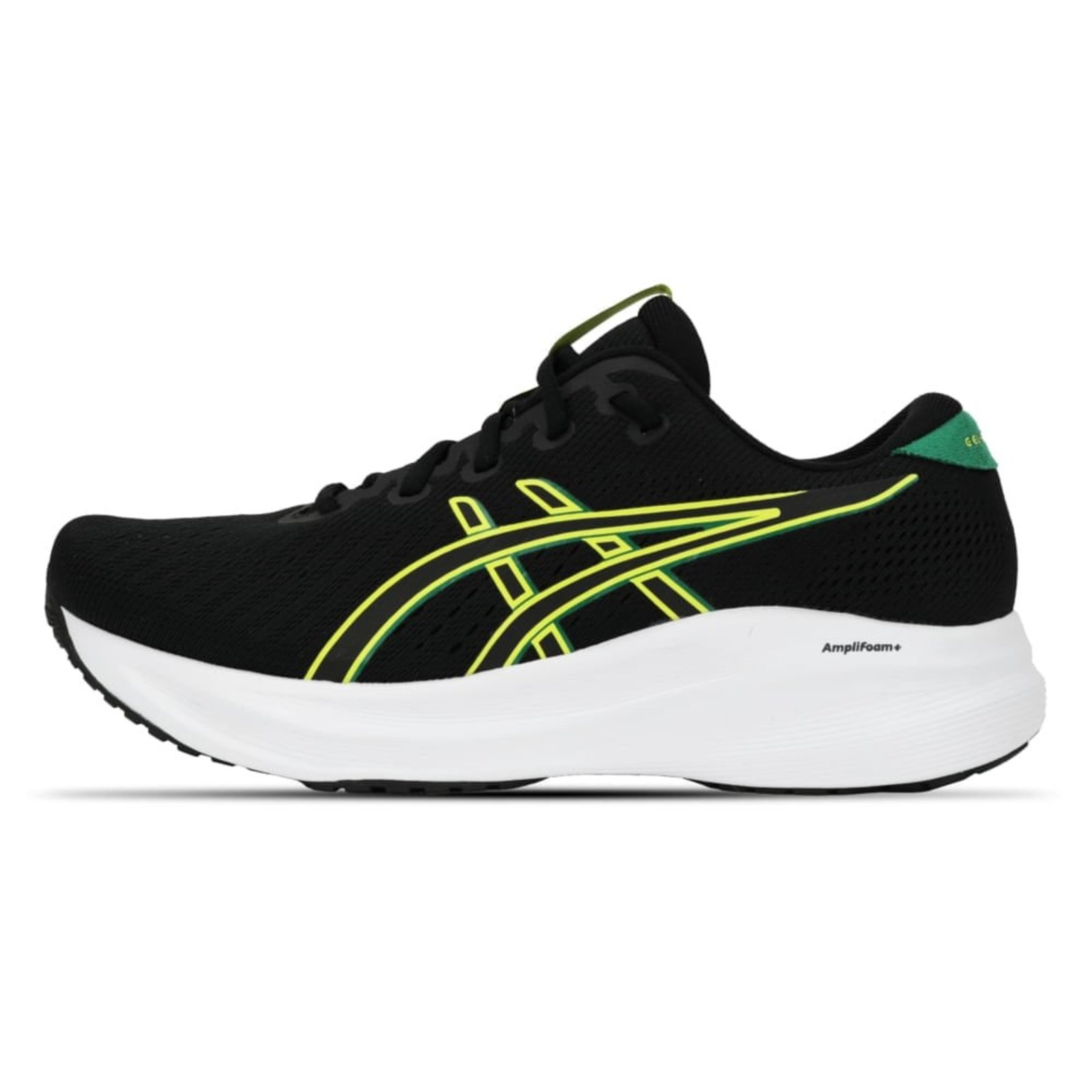 Vista 2 Tênis ASICS GEL-Excite 11 - Masculino Amarelo preto ASICS preto