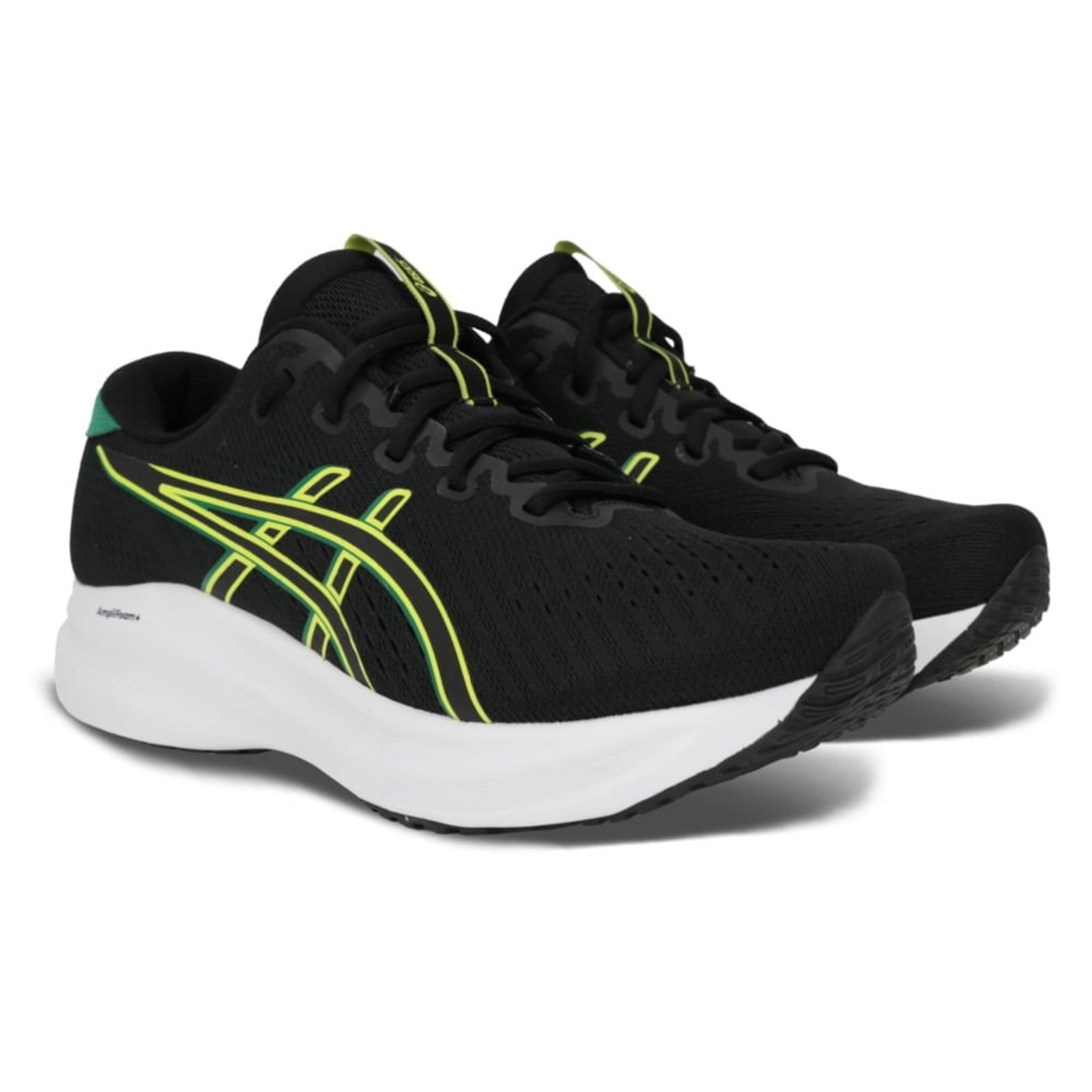Vista 3 Tênis ASICS GEL-Excite 11 - Masculino Amarelo preto ASICS preto