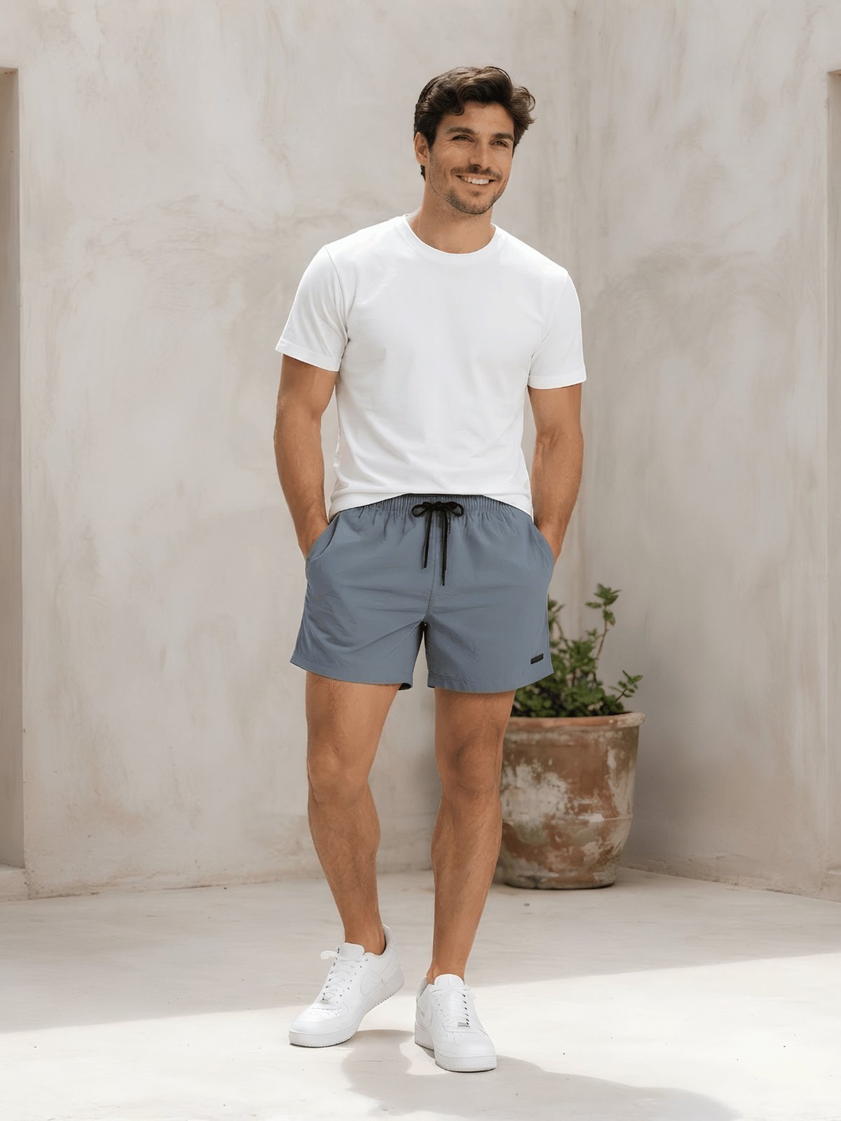 Shorts Masculino Tecido Plano Hangar