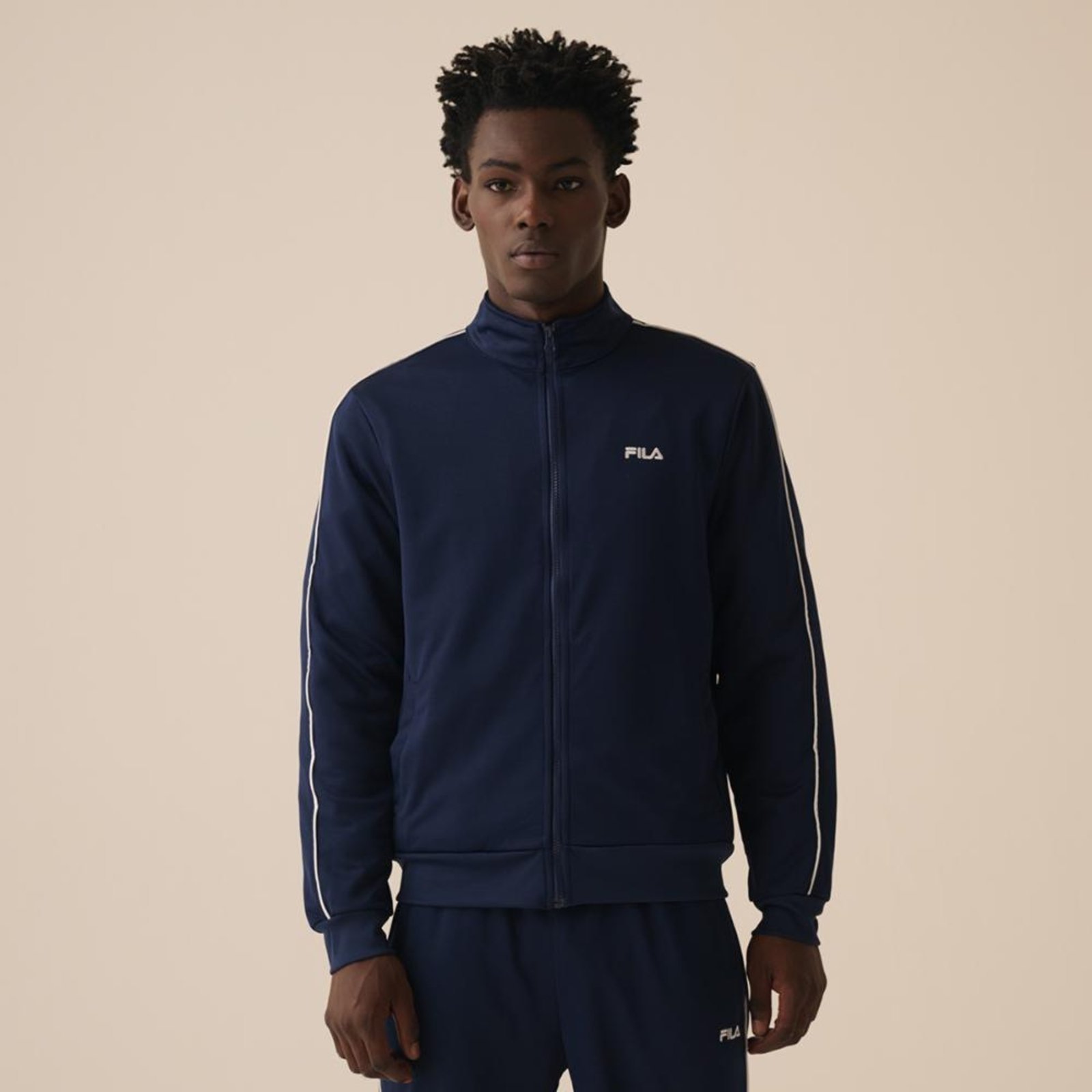 Agasalho Fila Letter Icon Masculino Incolor
