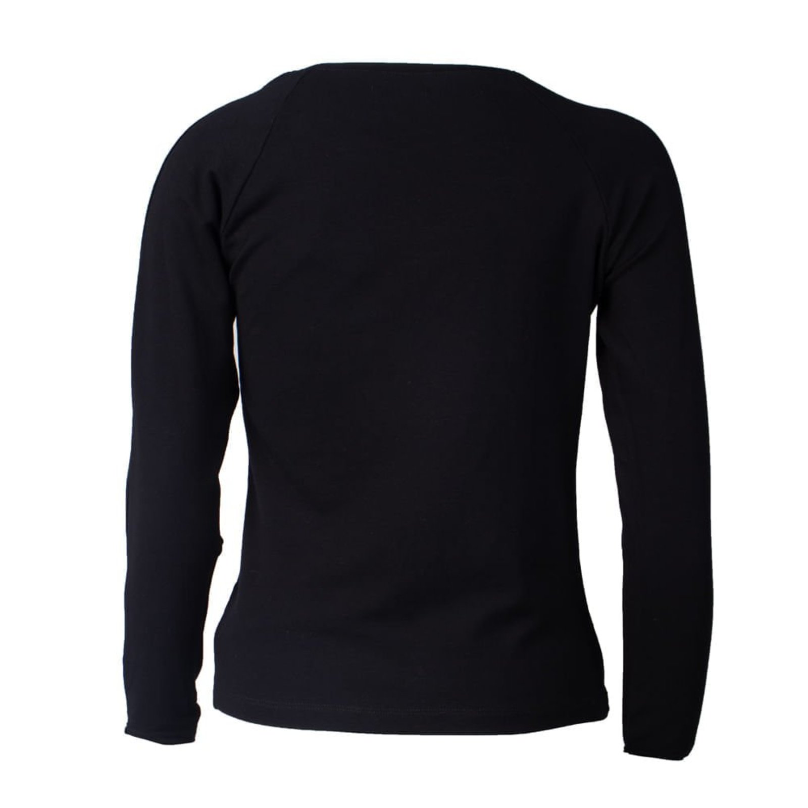 Vista 3 Blusa Feminina Giraffe Malha Básica preto Giraffe preto