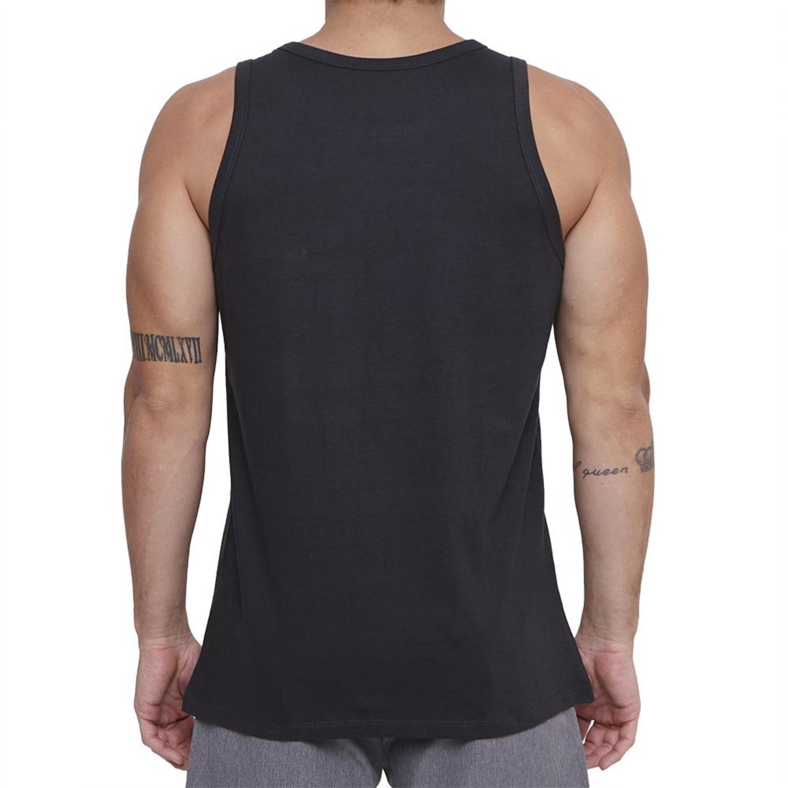Regata Quiksilver Everyday Stripe S25 Masculina Cinza Escuro