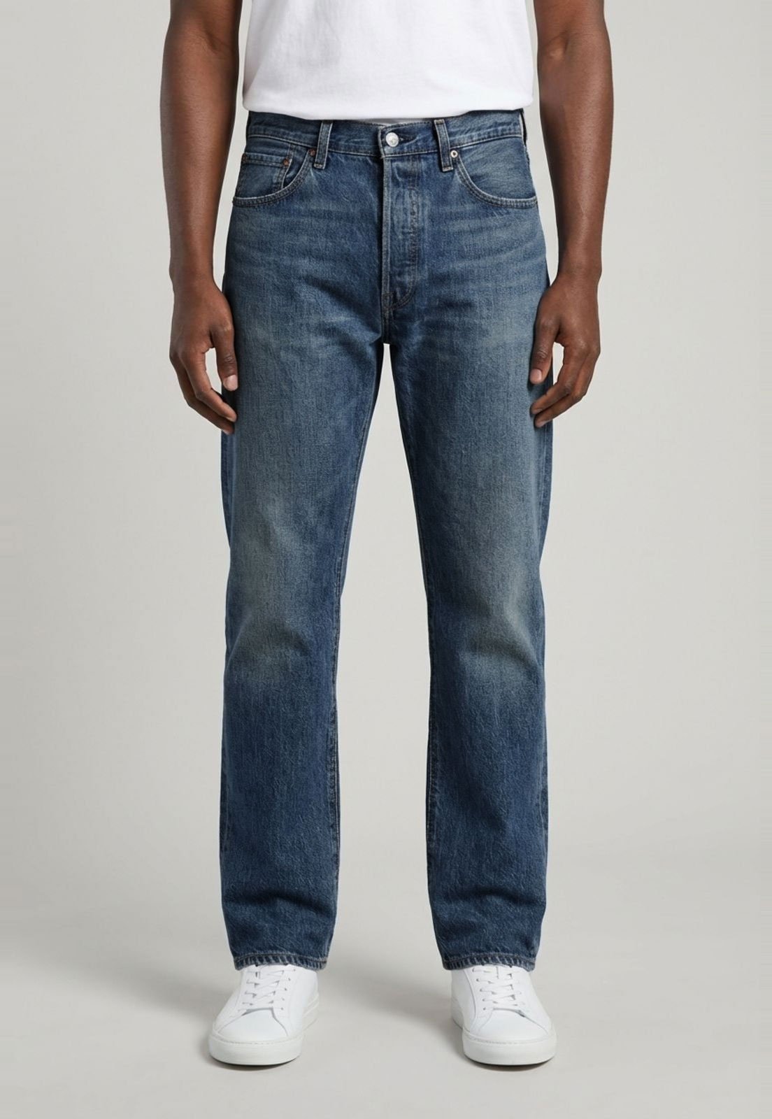 Calça Masculina Levis Jeans 501 LOOSE Azul