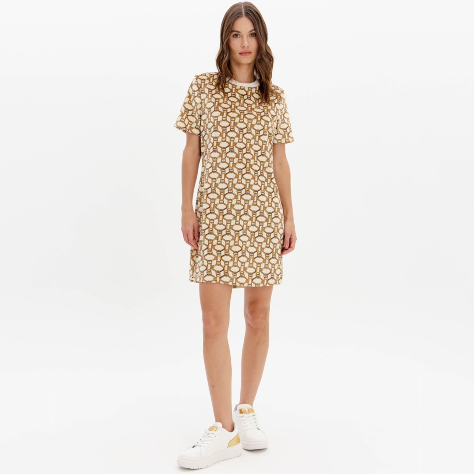Vestido Curto Easy Lança Perfume Ou25a Off White Feminino