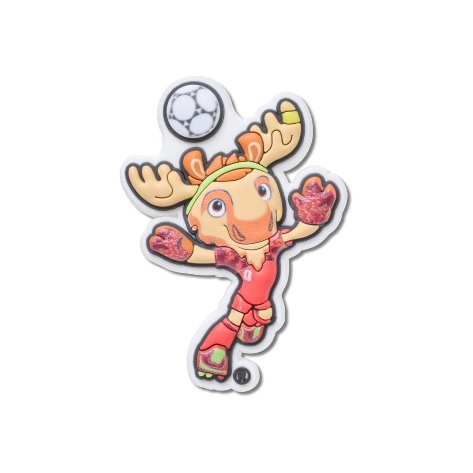 Infantil - Jibbitz™ Mascote Maple Canadá Único Branco