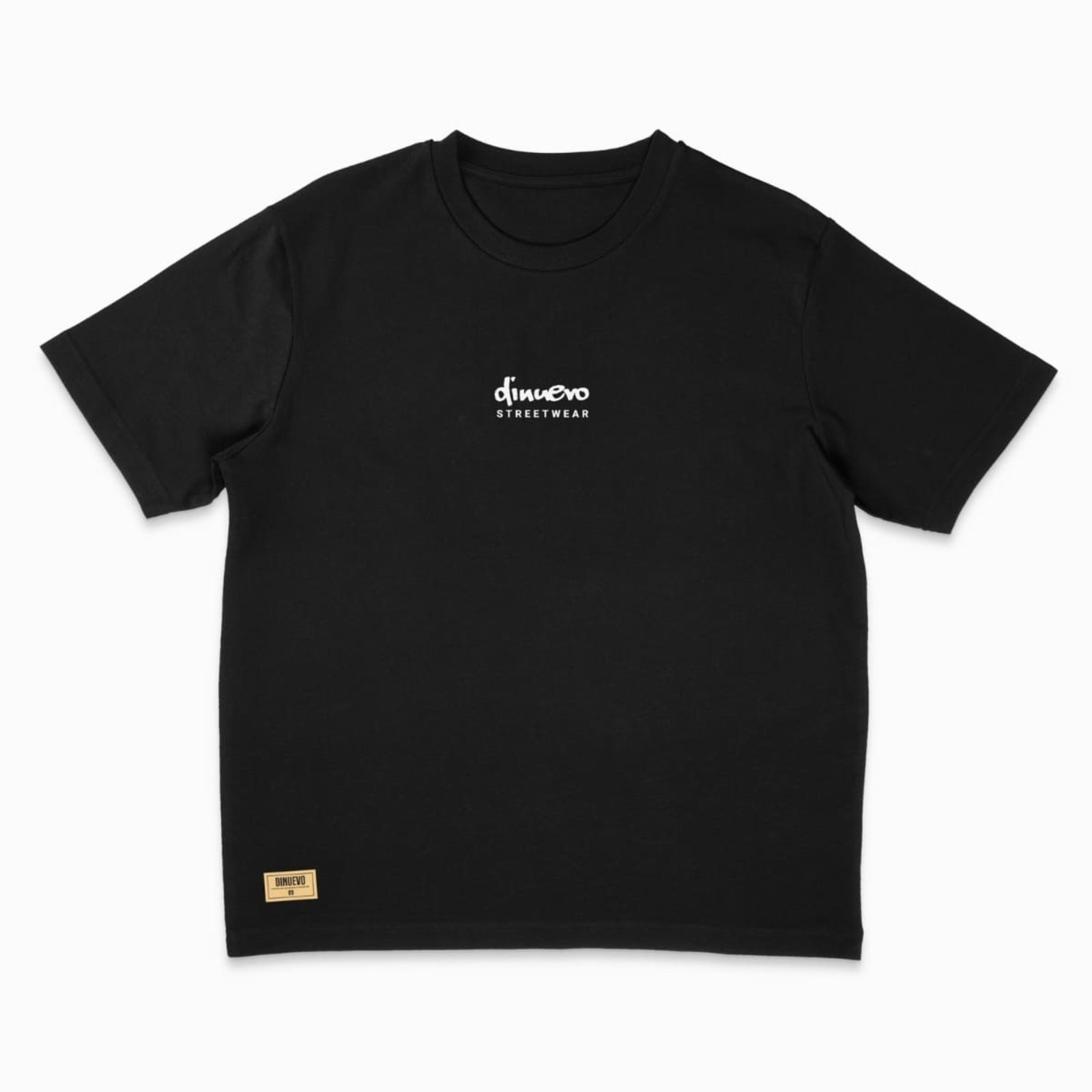 Camiseta Oversized Preta Make Art Not War Verde