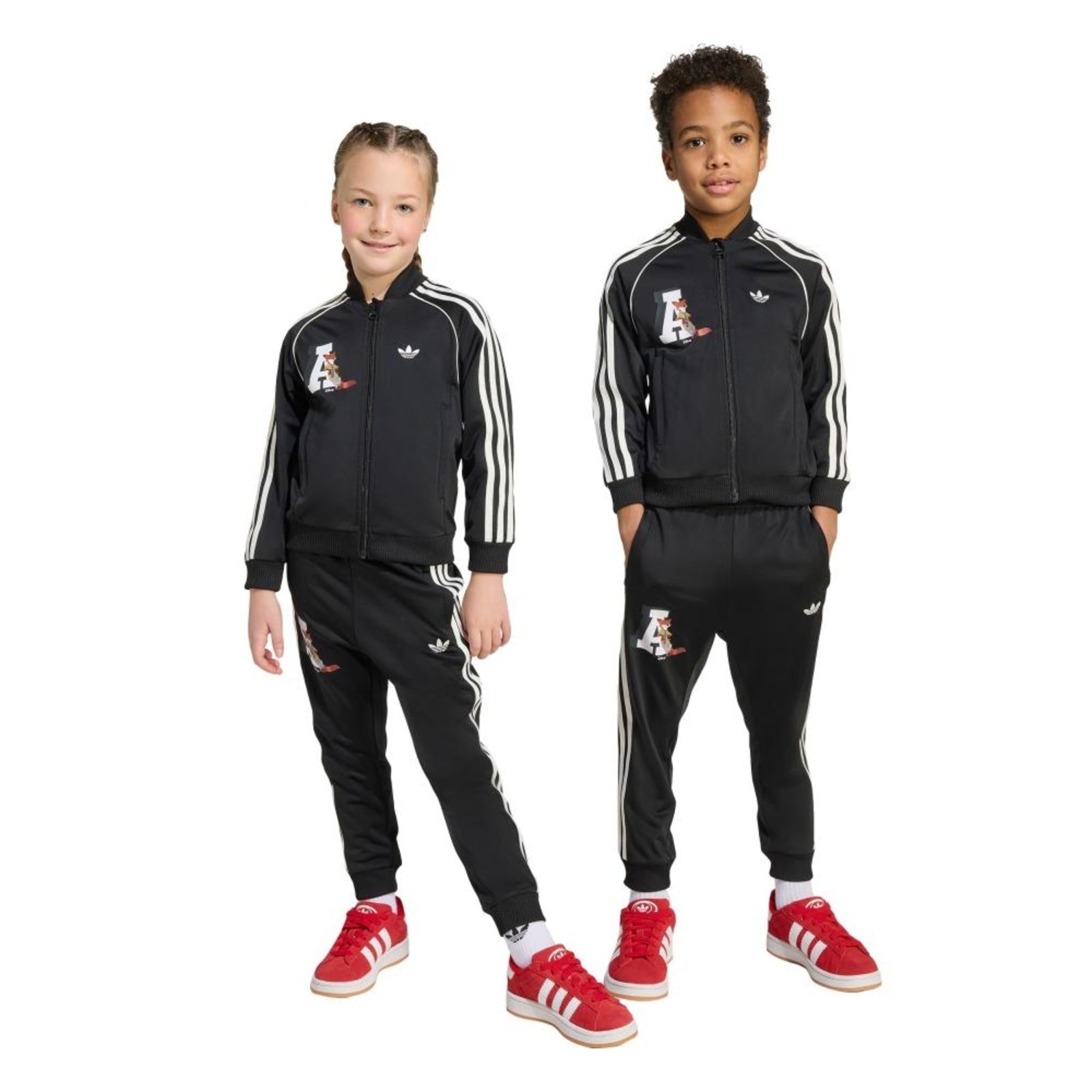 Infantil - SST Disney Agasalho adidas Originals Preto